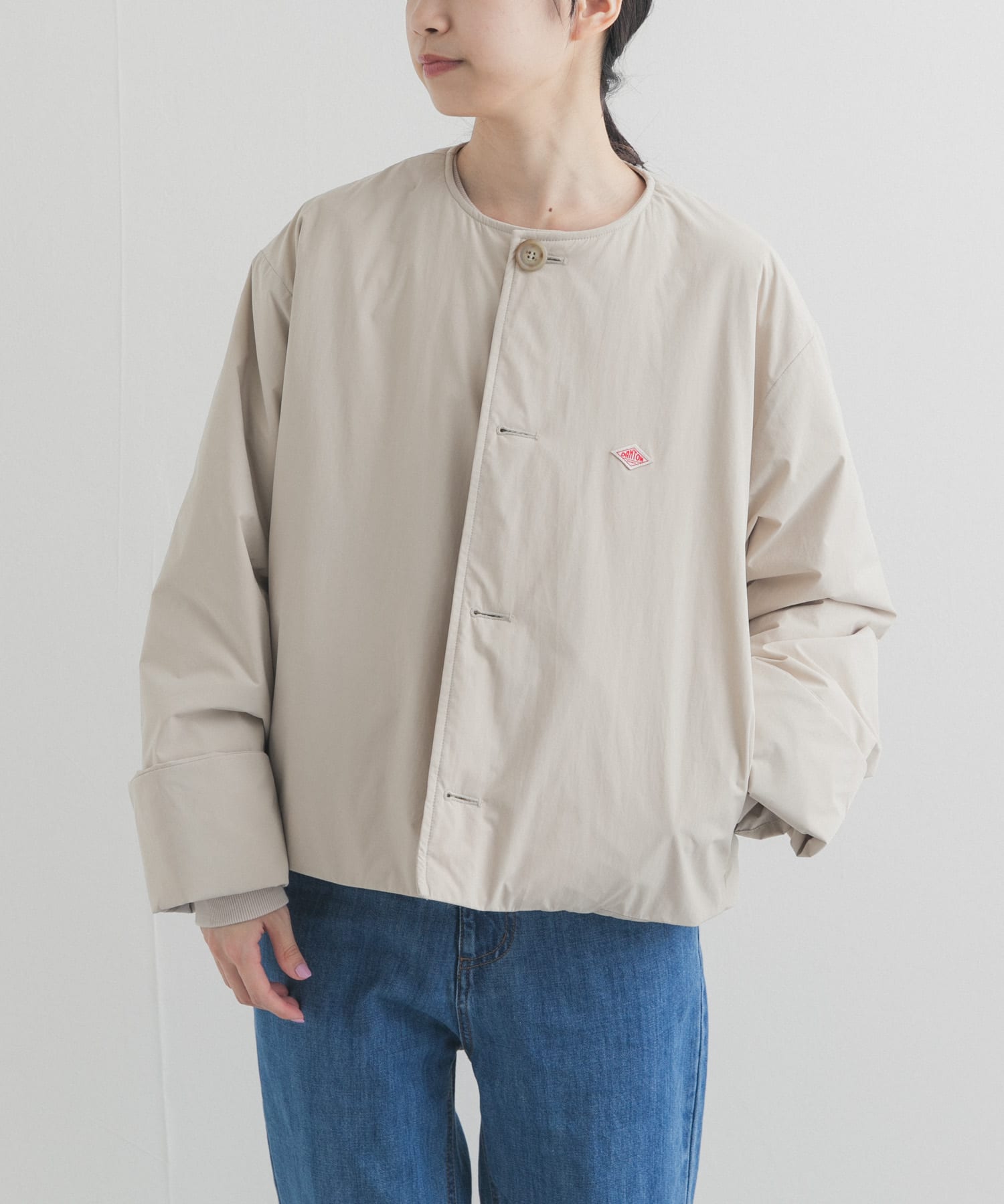 DANTON COLLARLESS JACKET(36 DK.BLUE): アウター｜URBAN RESEARCH公式
