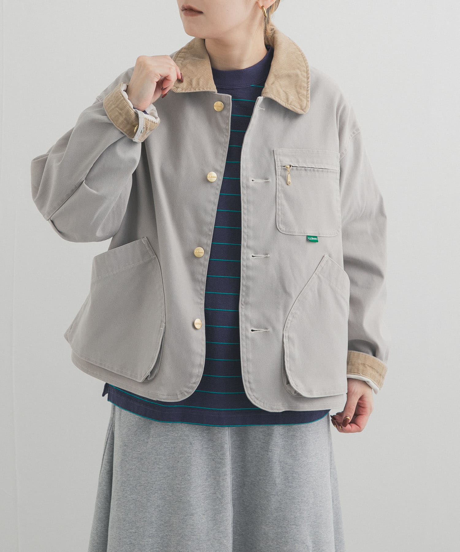 L.L.Bean JAPAN EDITION HARBOR FIELD COAT(M NATURAL): アウター