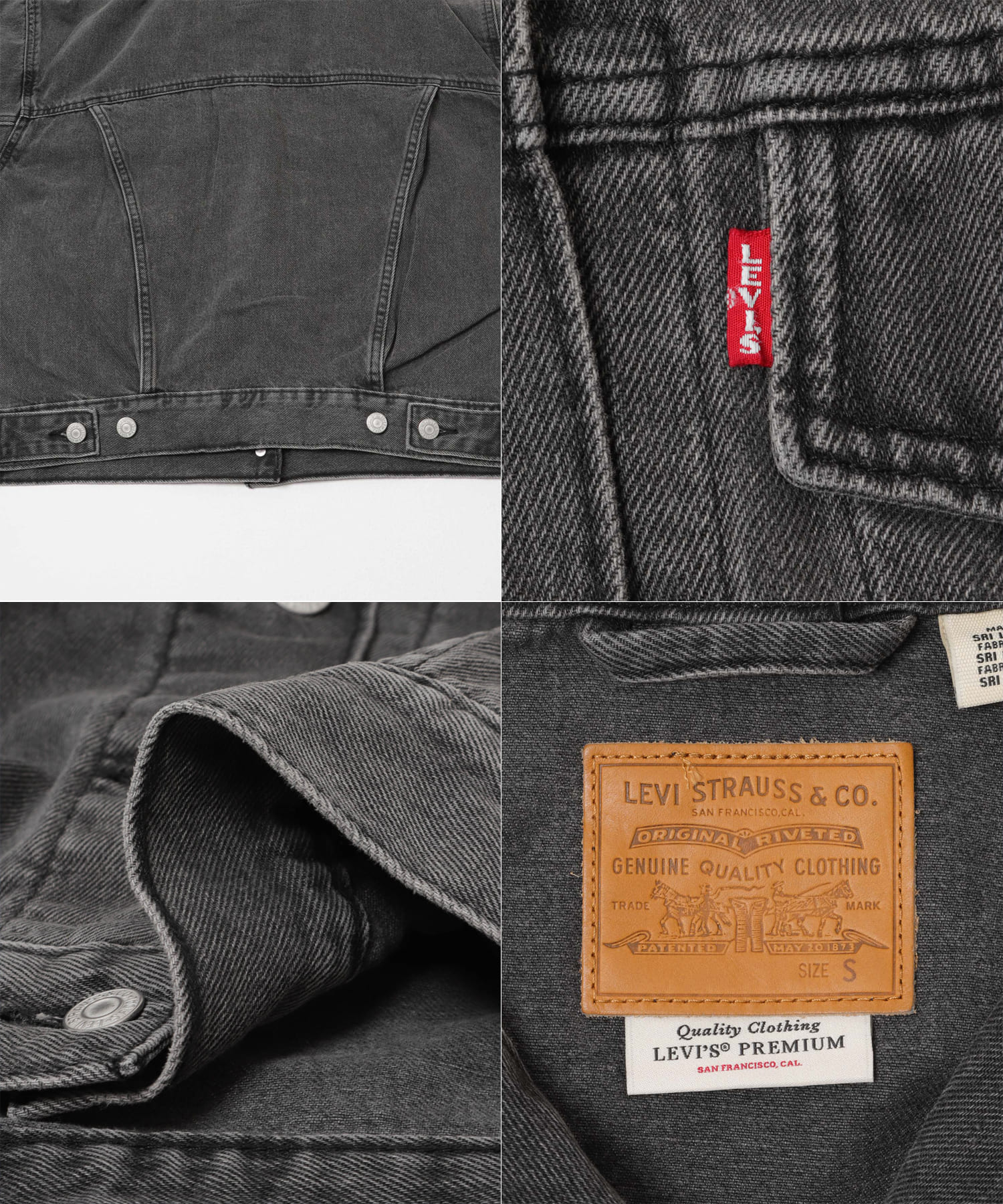 LEVI’S　90S トラッカー ブラック S