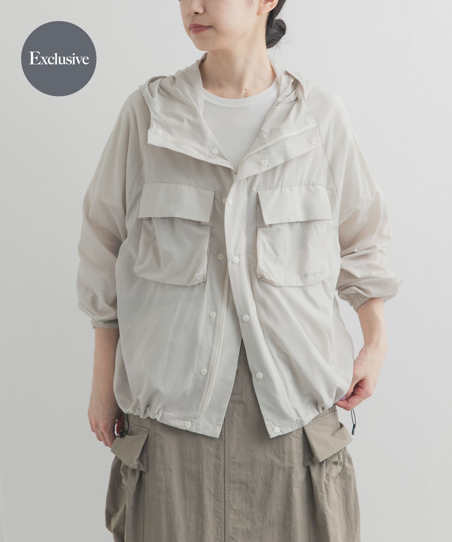 『別注』Snow Peak Apparel×DOORS　U.L.DOUBLEWEAVEPARKER