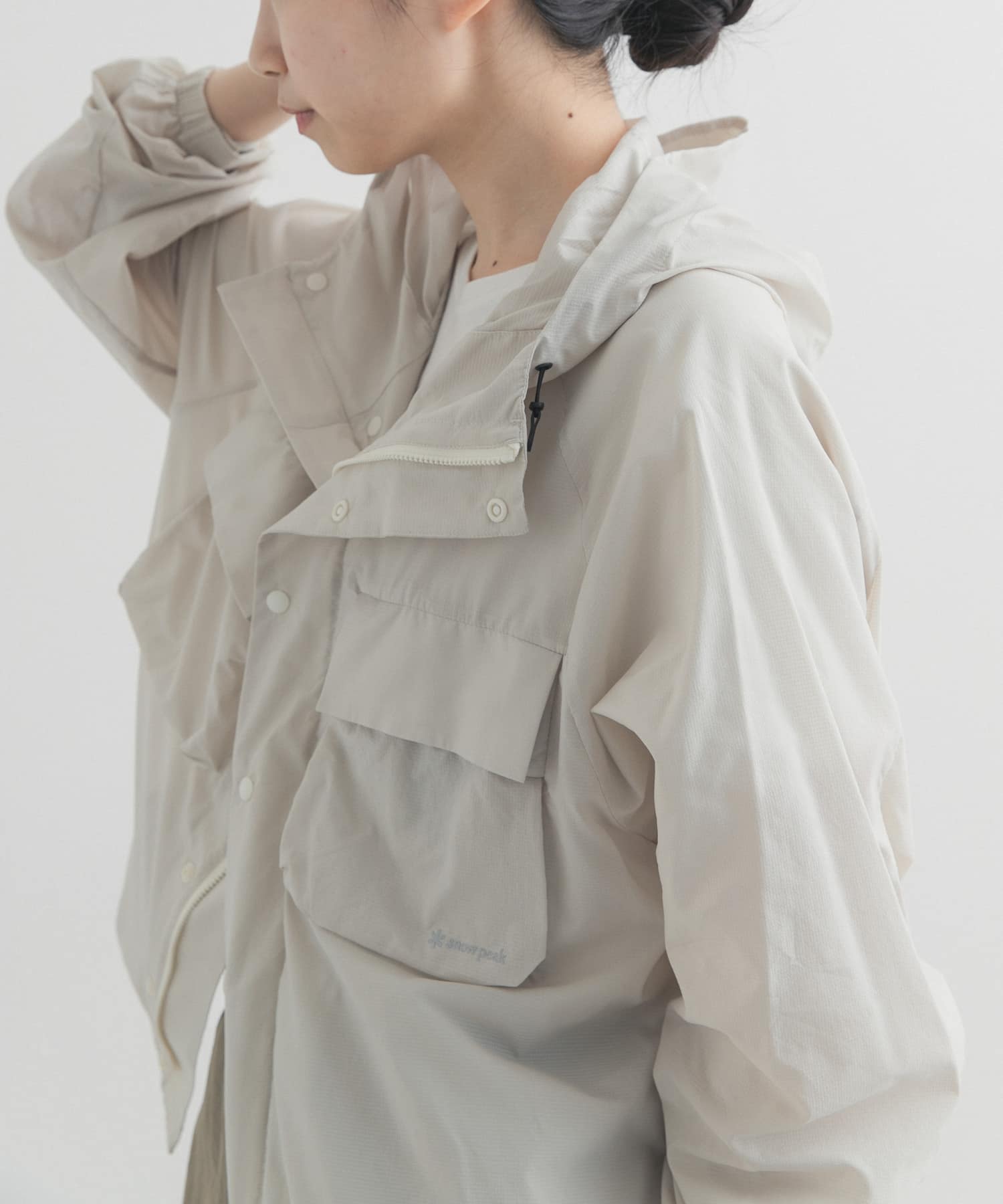 身長：162cm サイズ：One