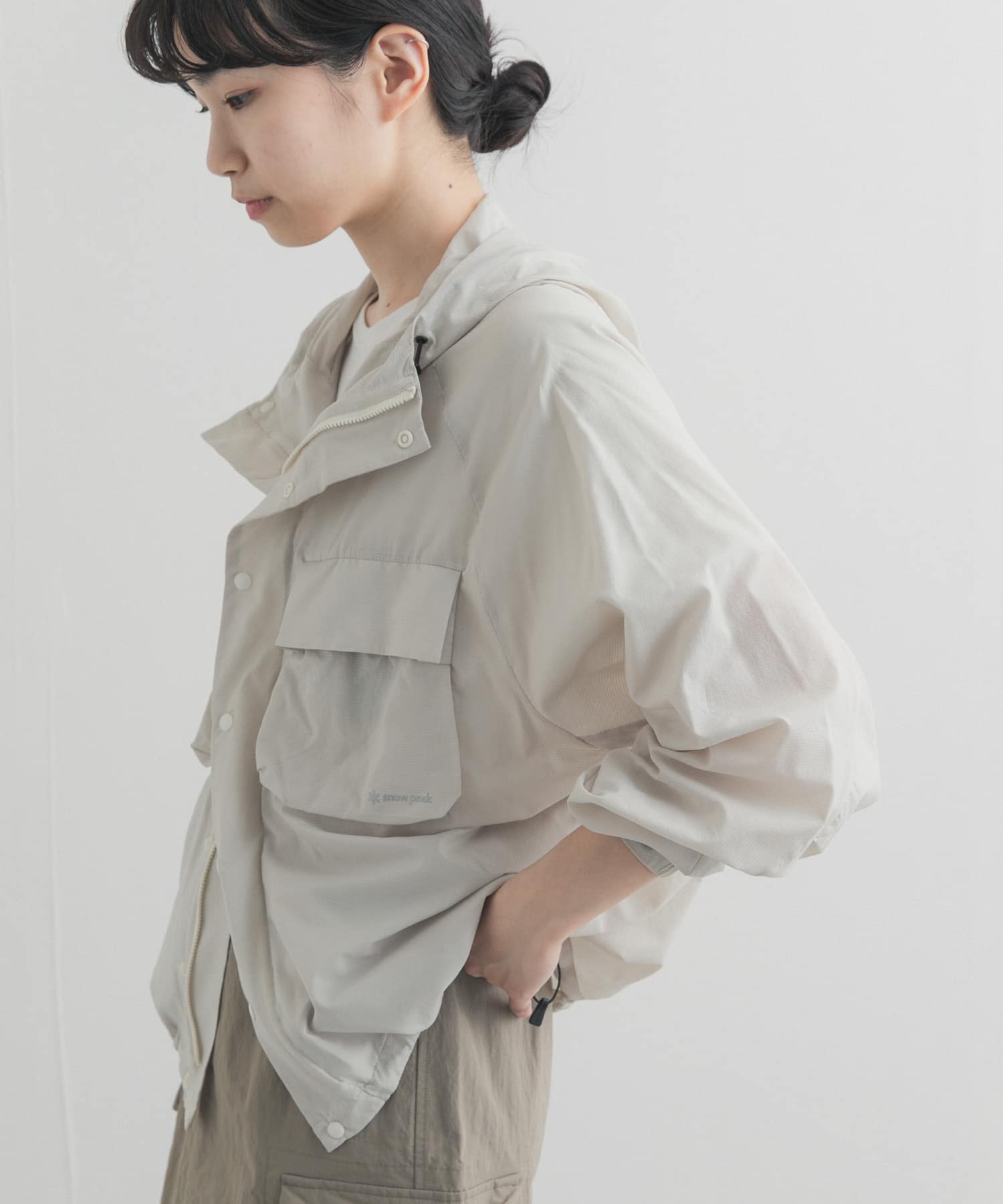 身長：162cm サイズ：One