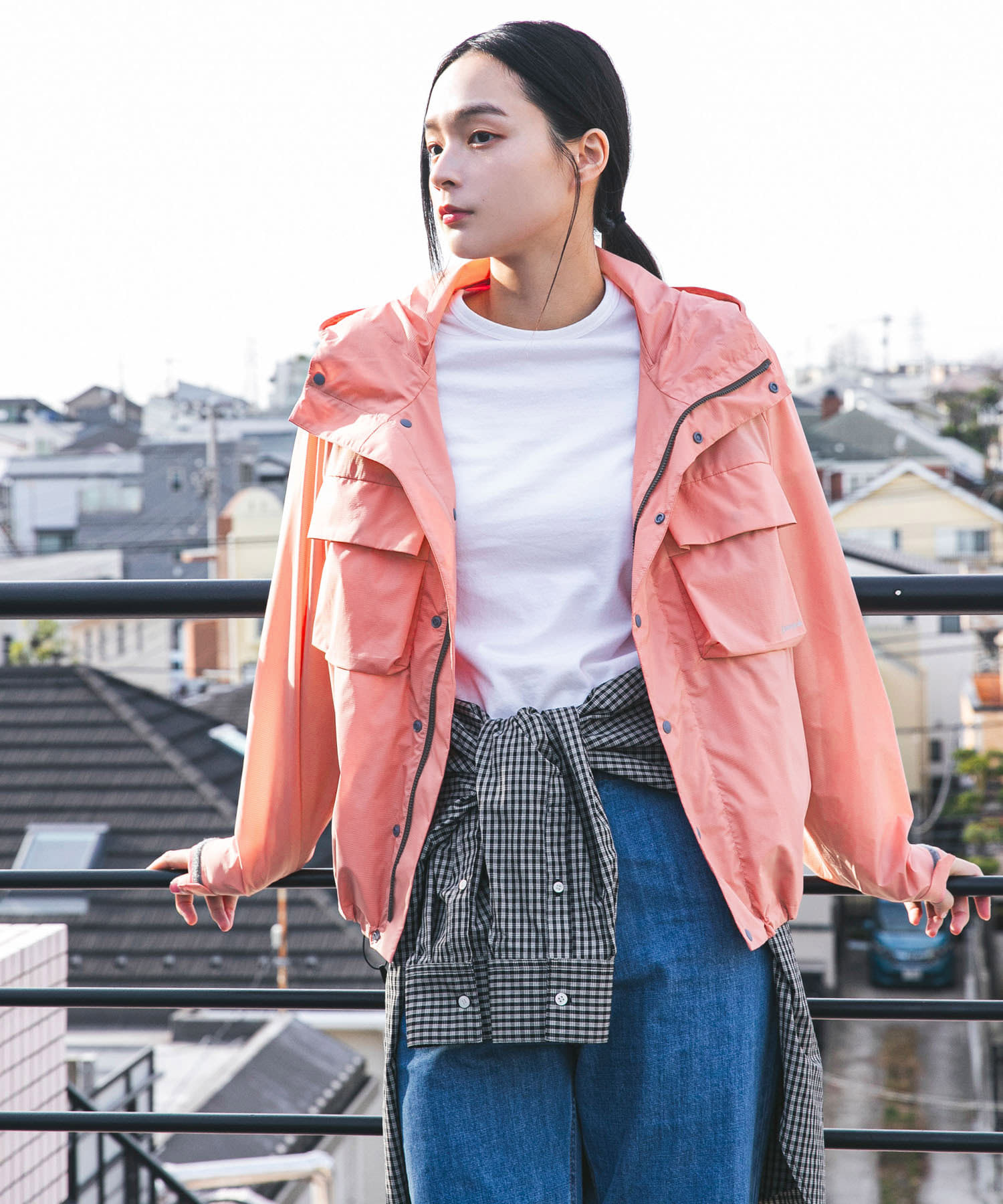 身長：163cm サイズ：One