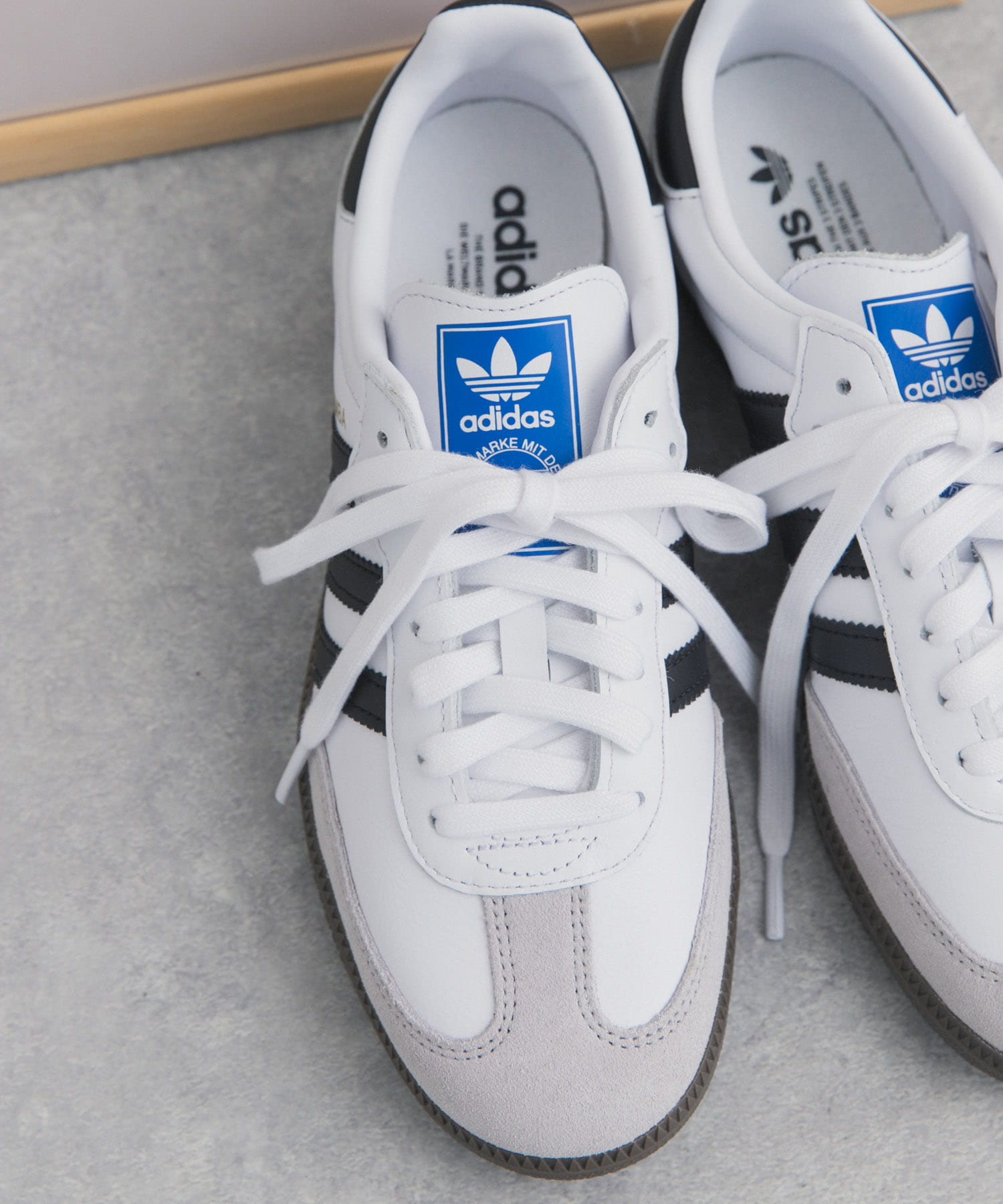 adidas　SAMBA OG フットウェアホワイト 23