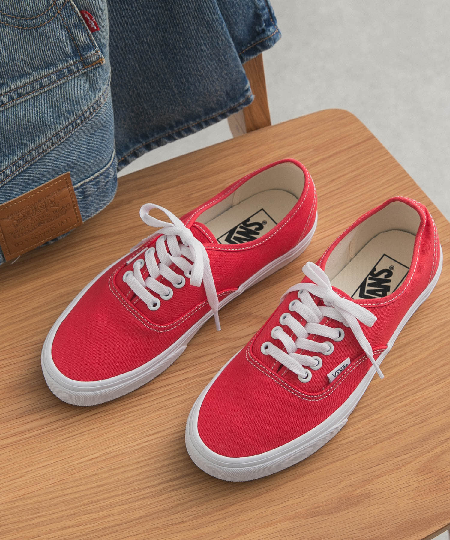 VANS AUTHENTIC(23.5 CRIMSON): シューズ｜URBAN RESEARCH公式