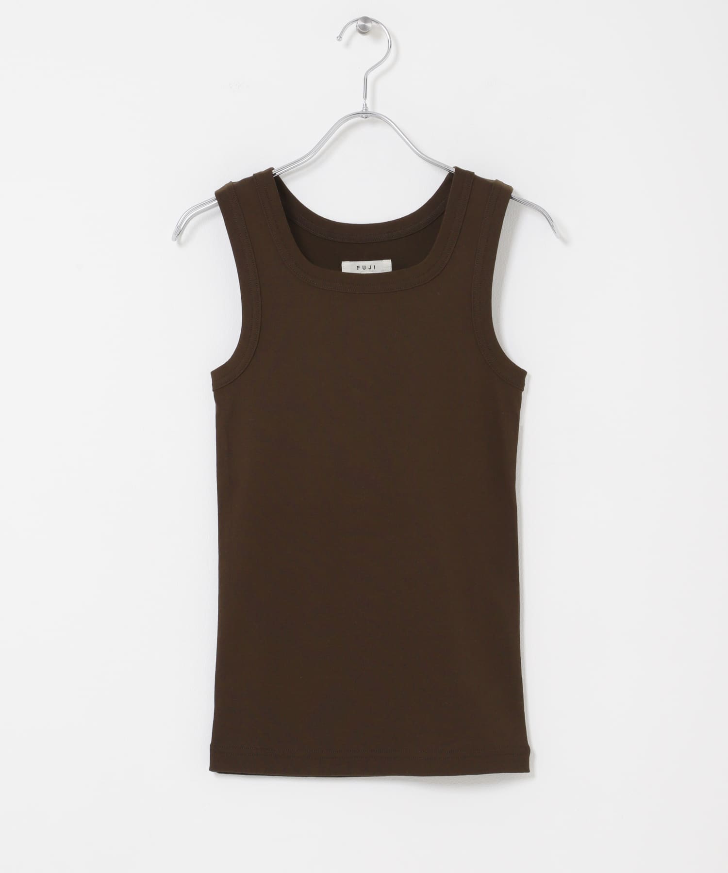 FUJI　COTTON SQUARE TANK TOP