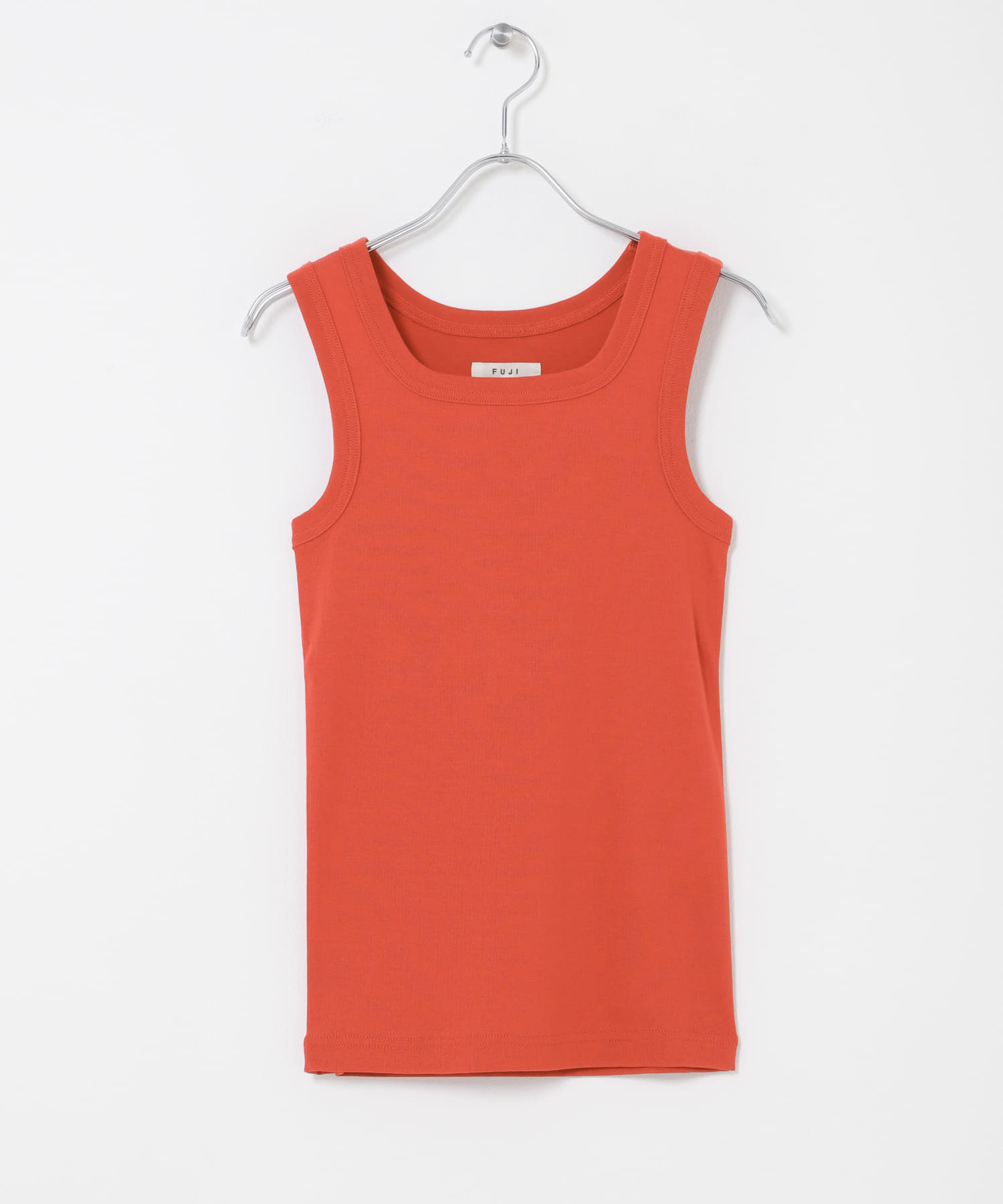 FUJI　COTTON SQUARE TANK TOP