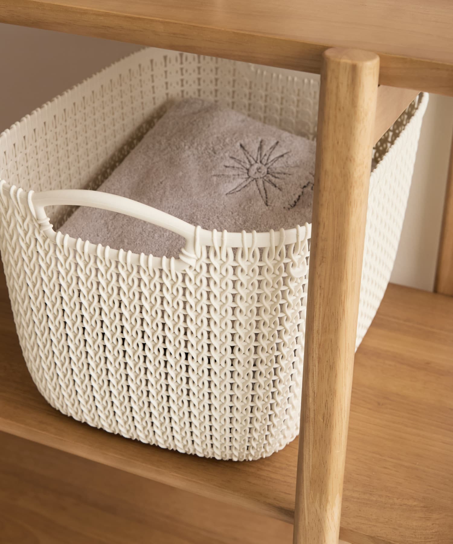 『WEB限定』CURVER　スクエアバスケット 19L