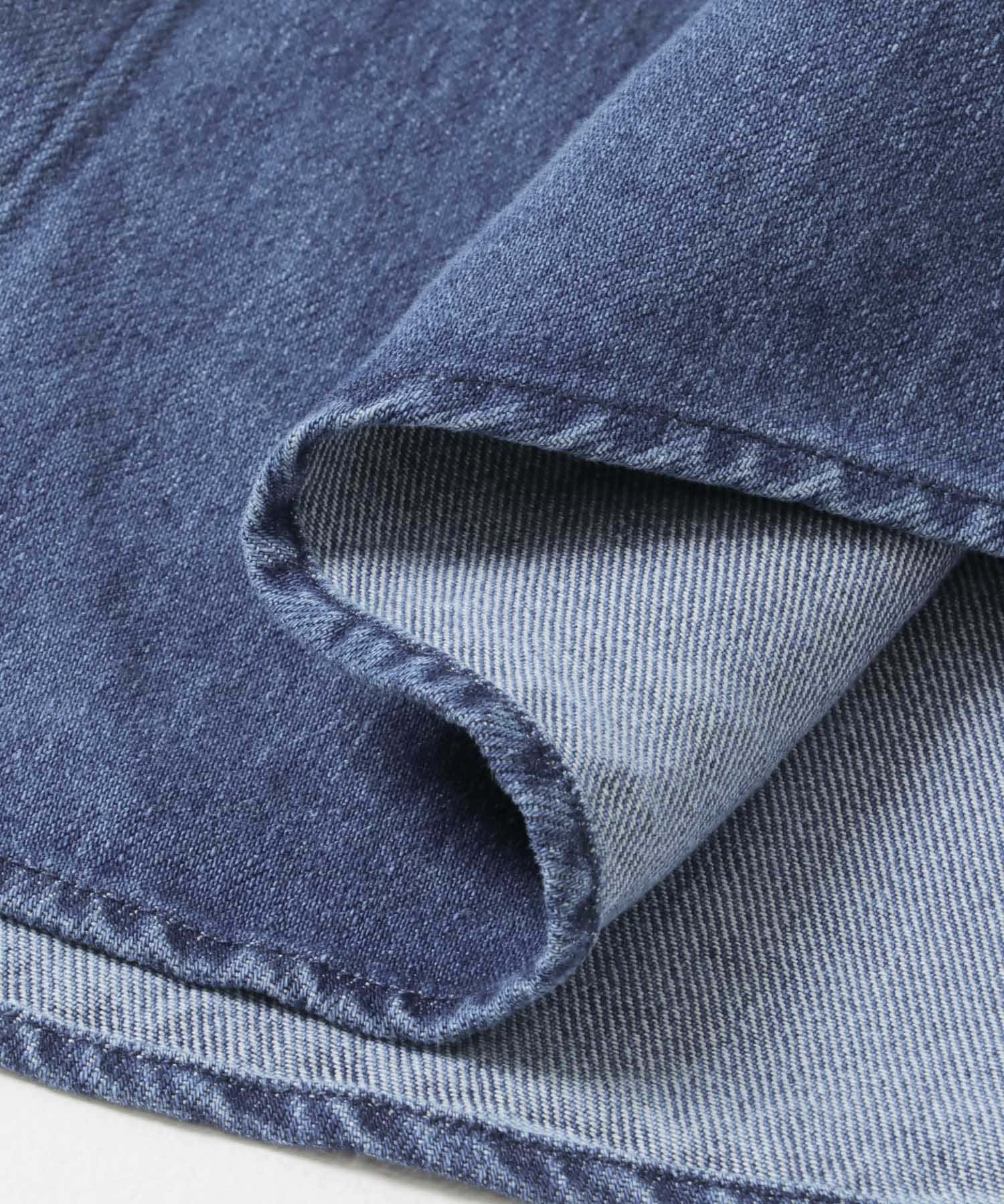 FORK&SPOON　ペーパーデニムシャツ BLUE 4