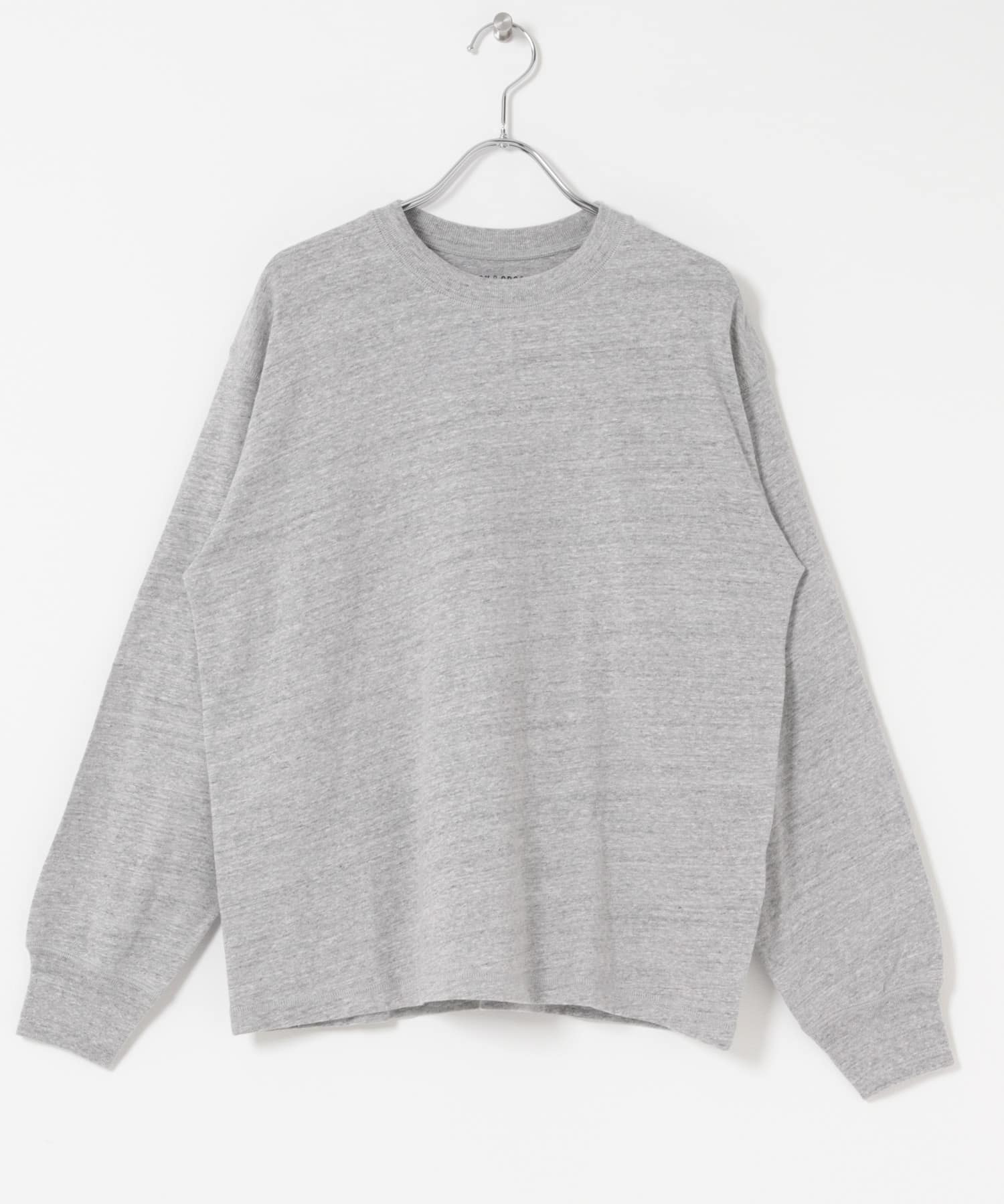 FORK&SPOON　リサイクルコットンロングスリーブTシャツ