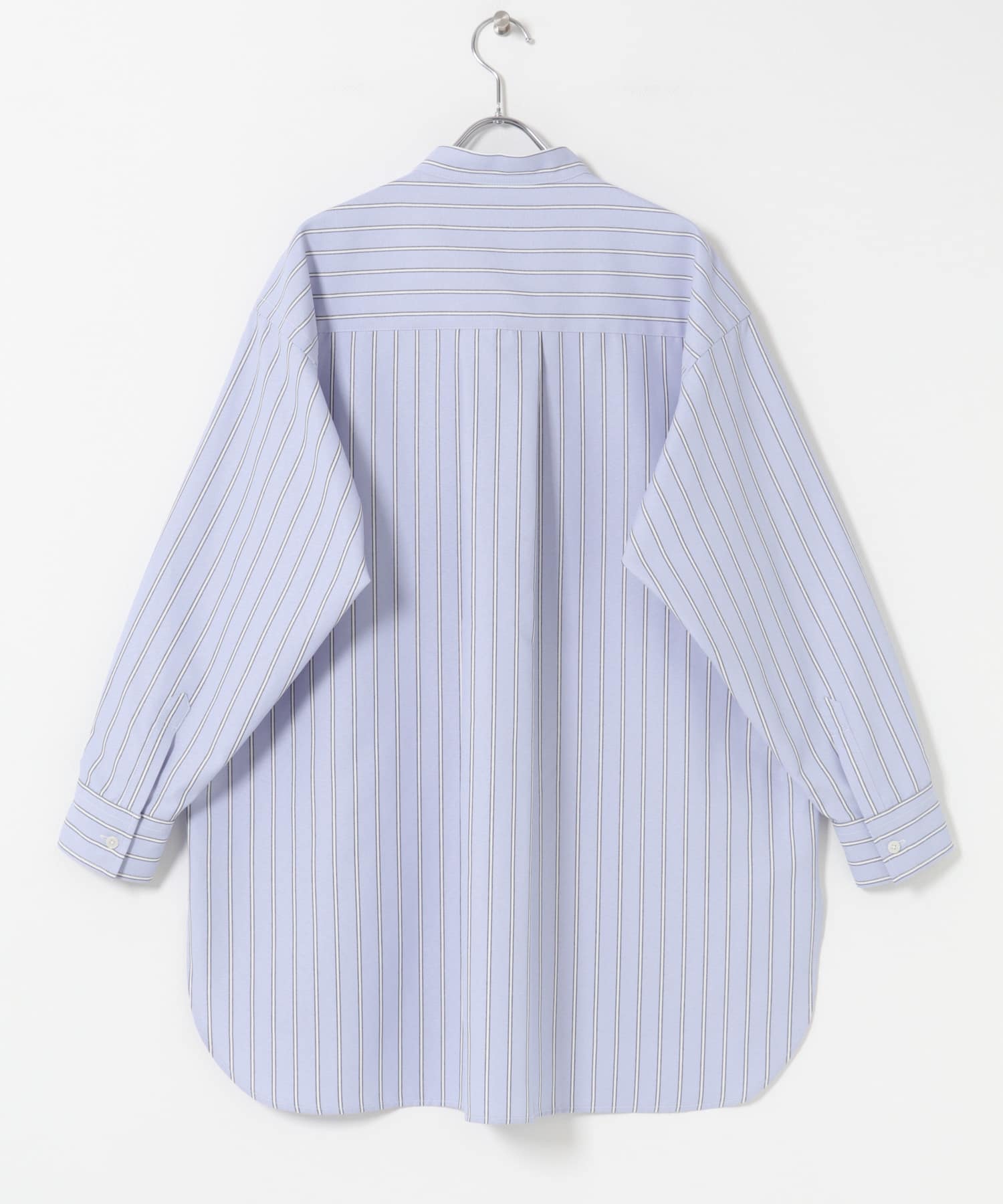 FORK&SPOON　PEオックスロングシャツ SAXBLUE 1