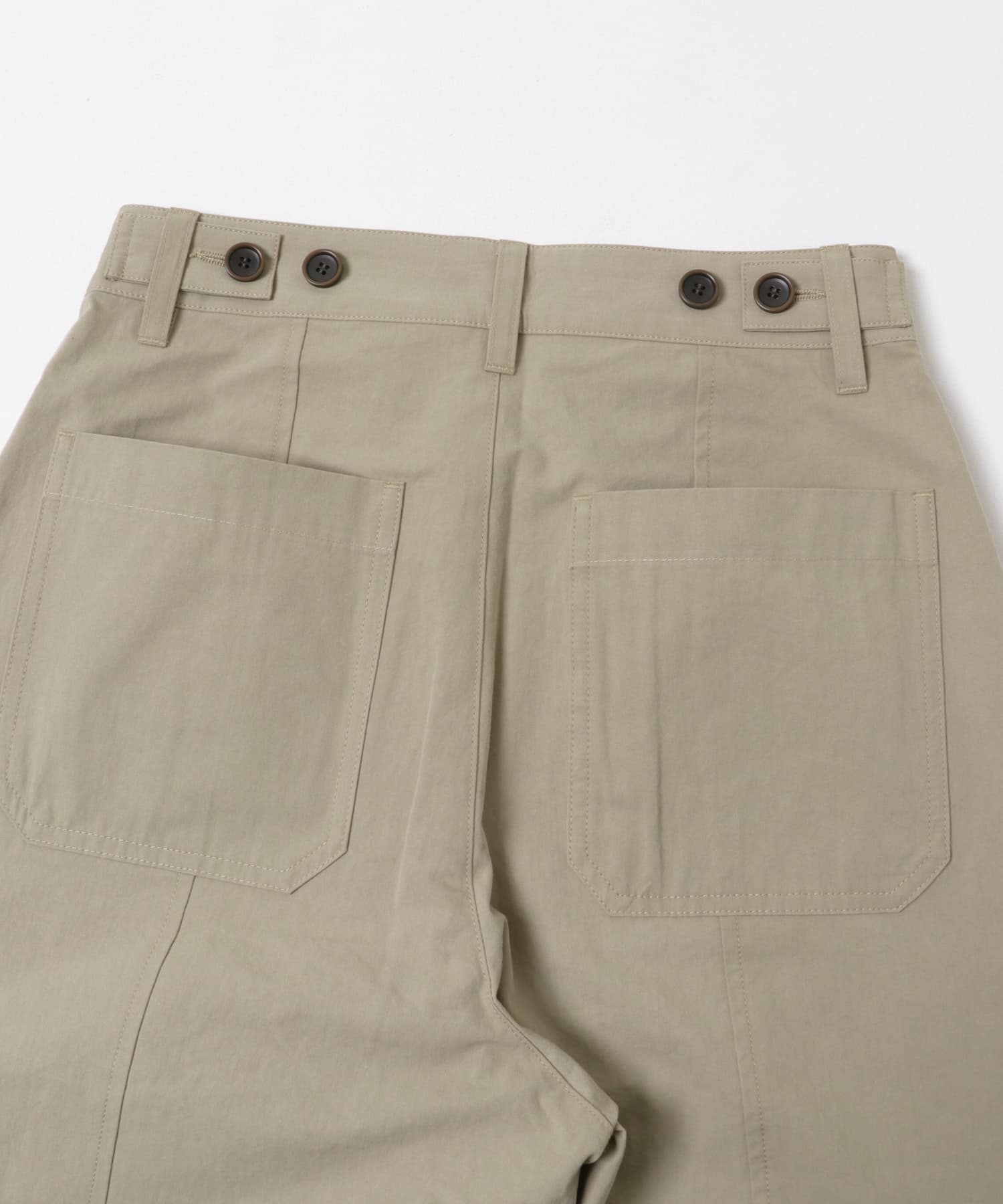 FORK&SPOON　センターシームパンツ BEIGE 1