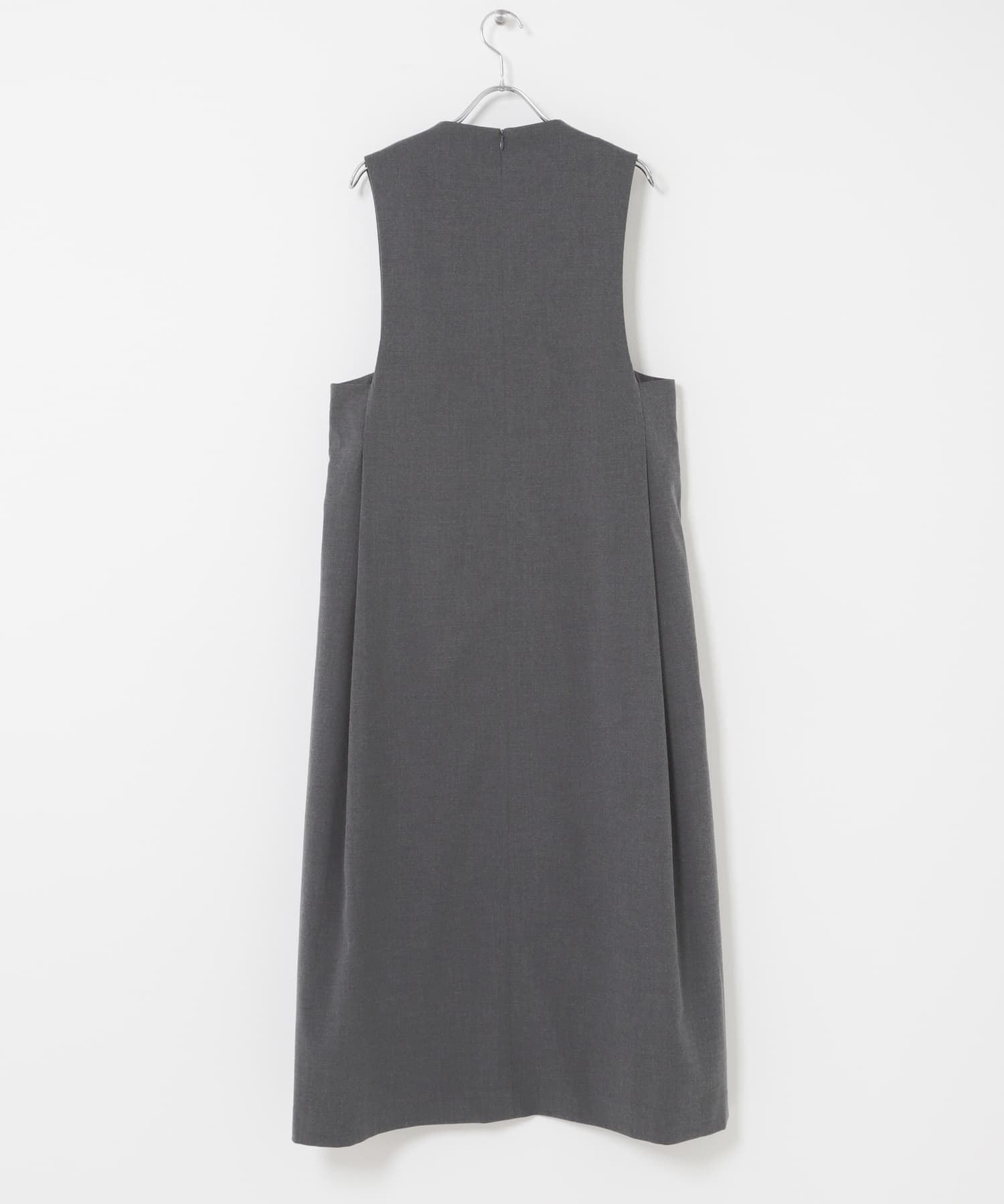 FORK&SPOON　キャリーマンジャンパースカート CHARCOAL 1