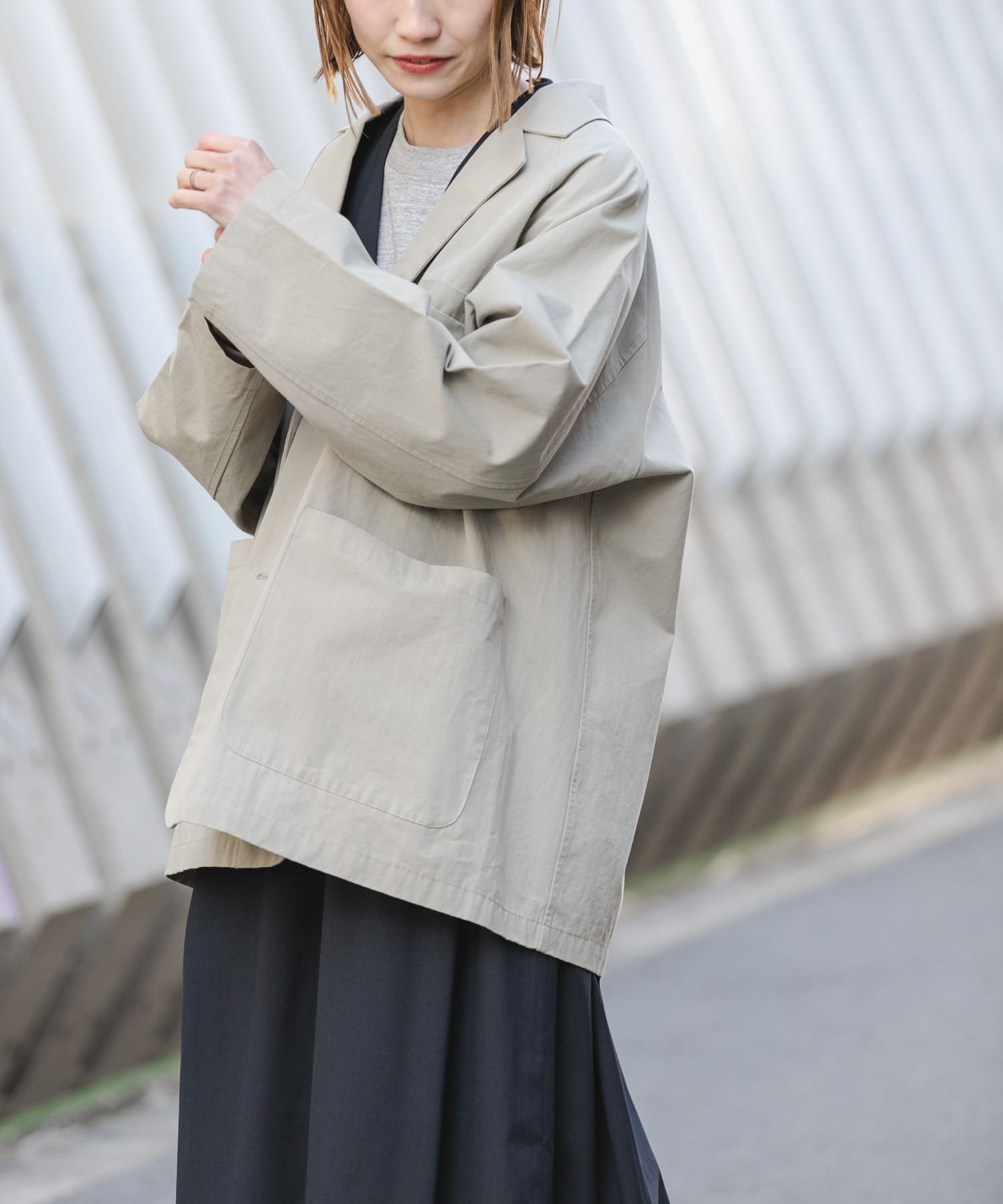 FORK&SPOON ビッグジャケット(1 BEIGE): アウター｜URBAN RESEARCH公式