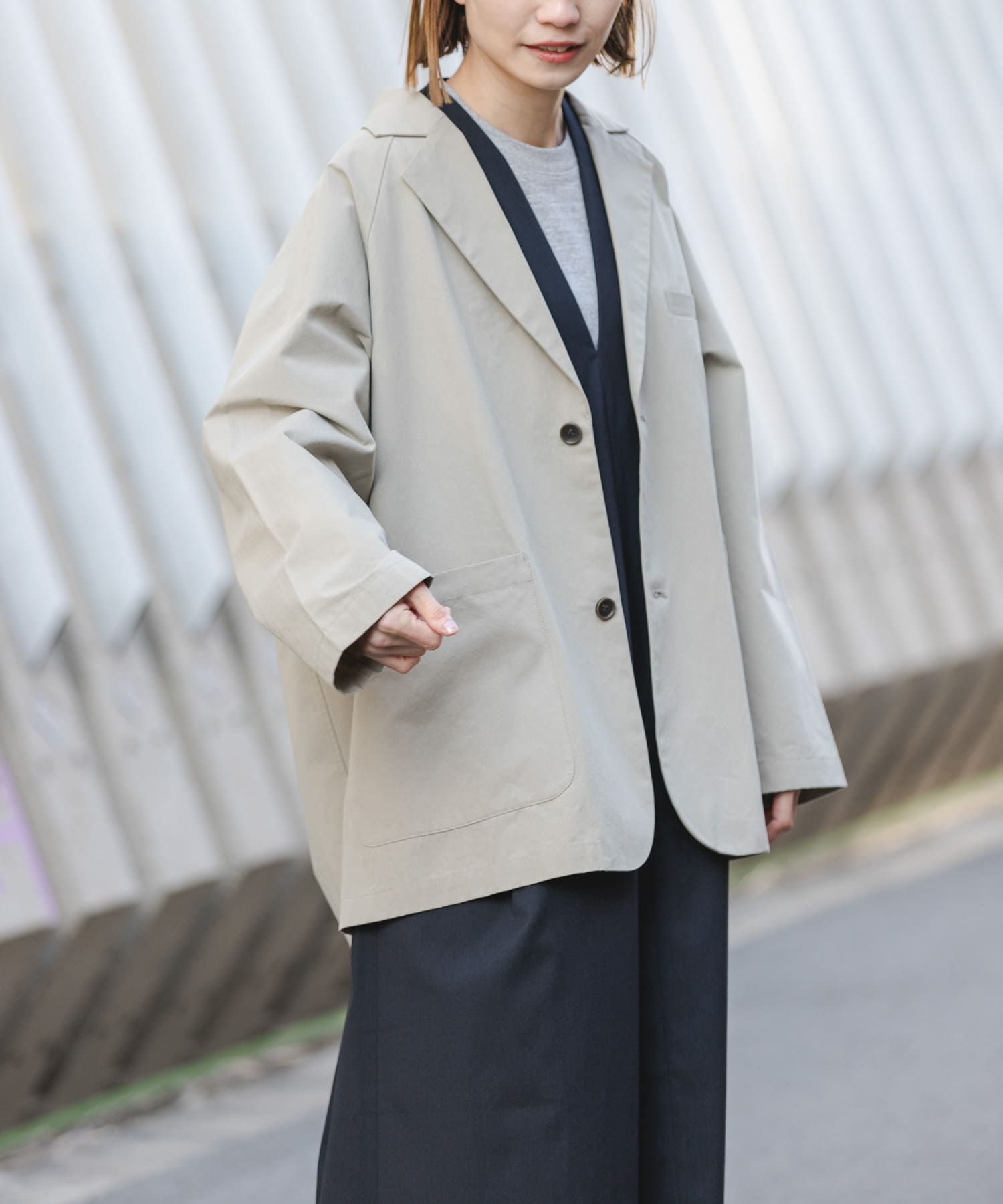 身長：167cm サイズ：1