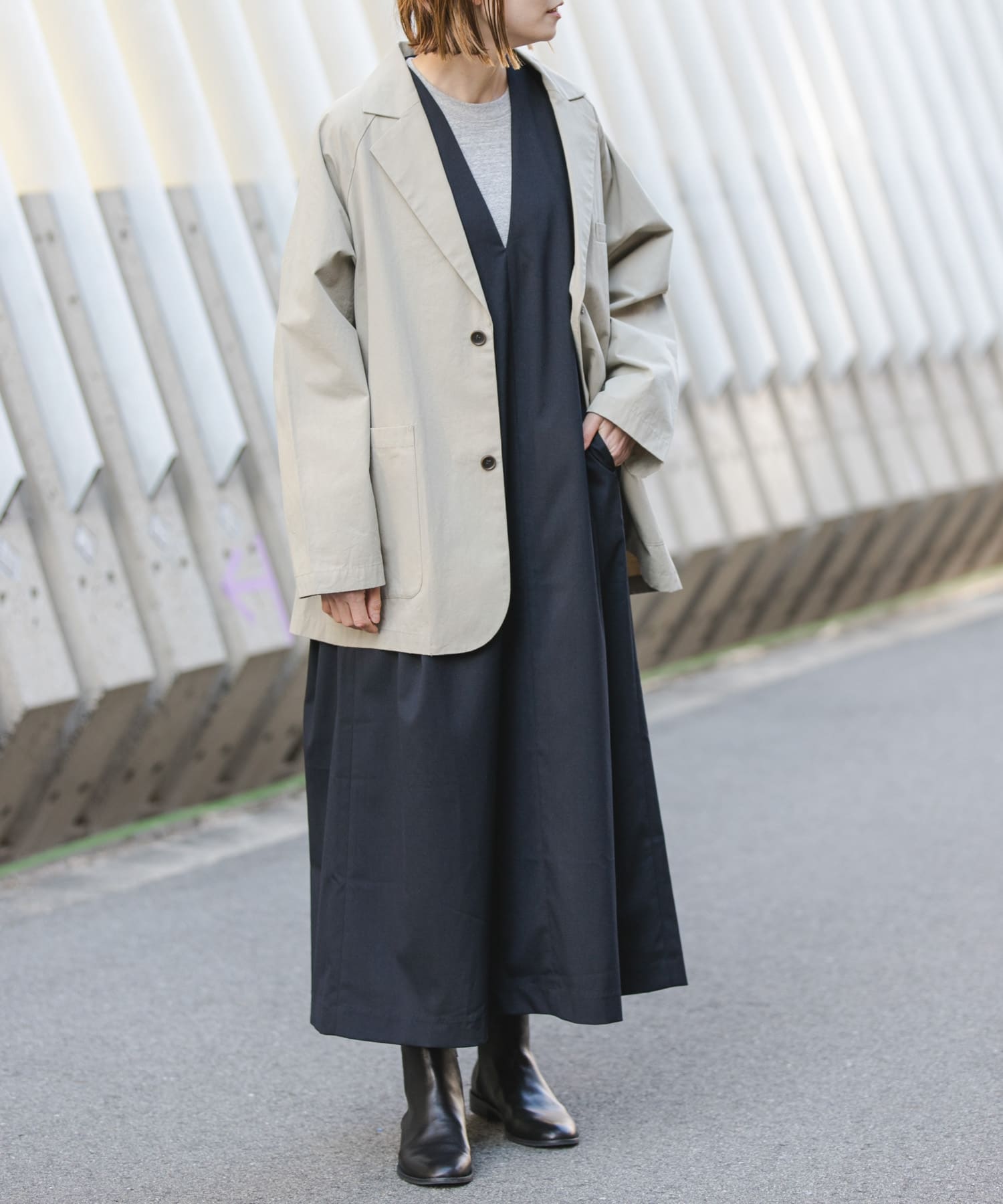 身長：167cm サイズ：1