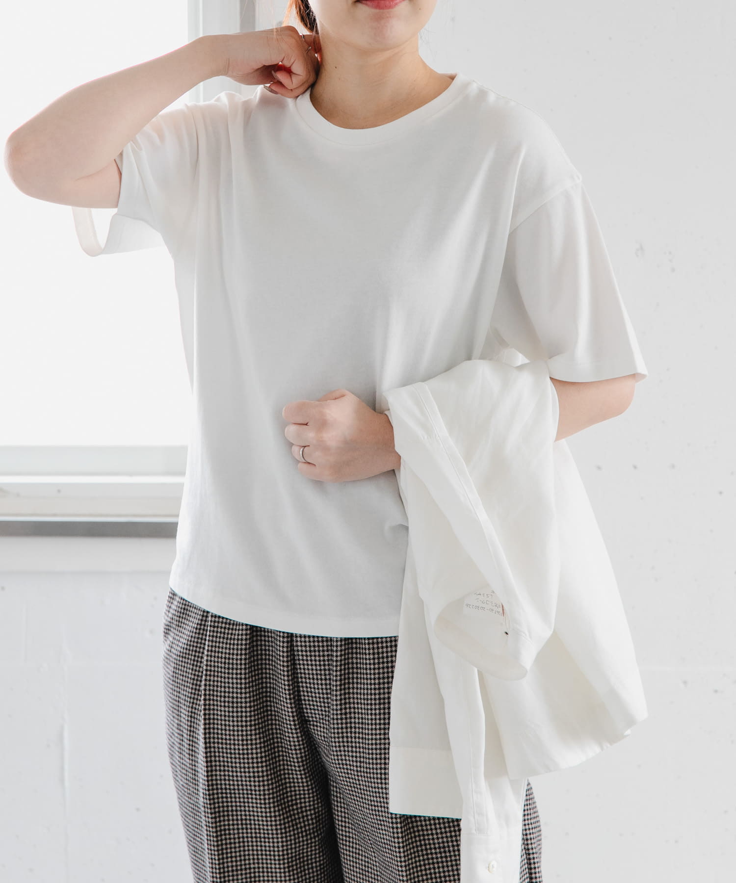 FORK&SPOON　ソリッドショートスリーブTシャツ