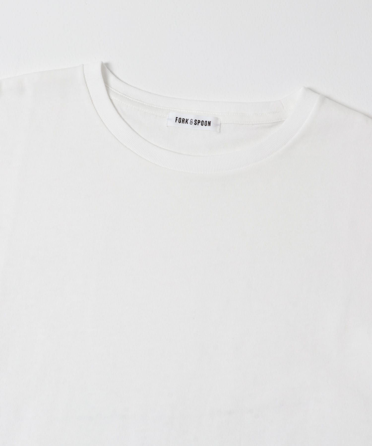FORK&SPOON　ソリッドショートスリーブTシャツ OFF 1