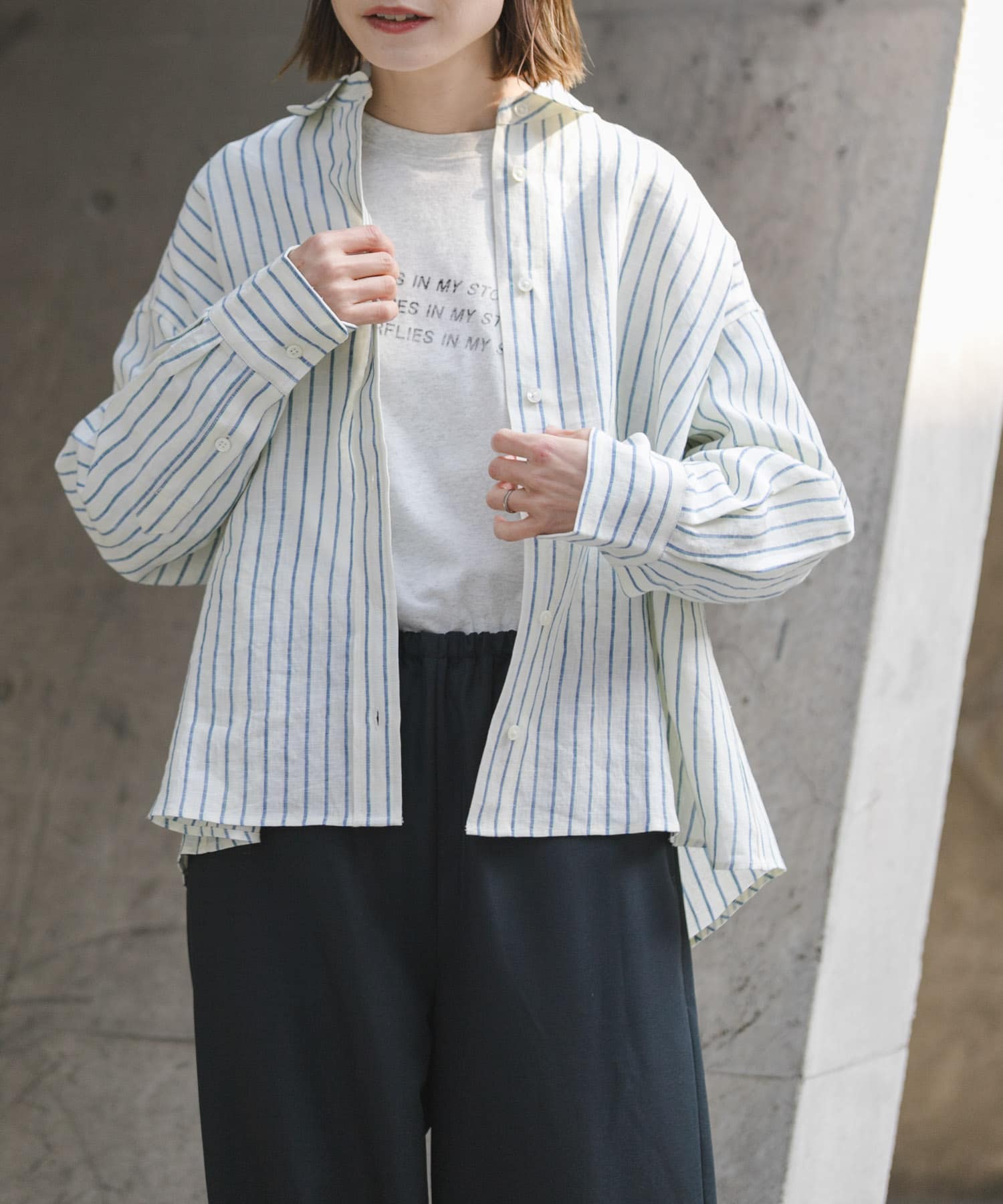 身長：167cm サイズ：1