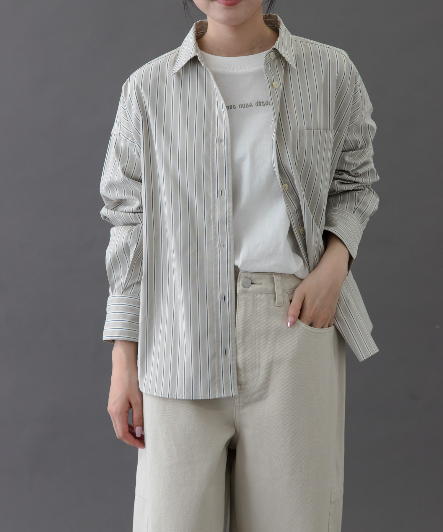 FORK&SPOON CAVEオックスシャツ(1 BEIGE): トップス｜URBAN RESEARCH