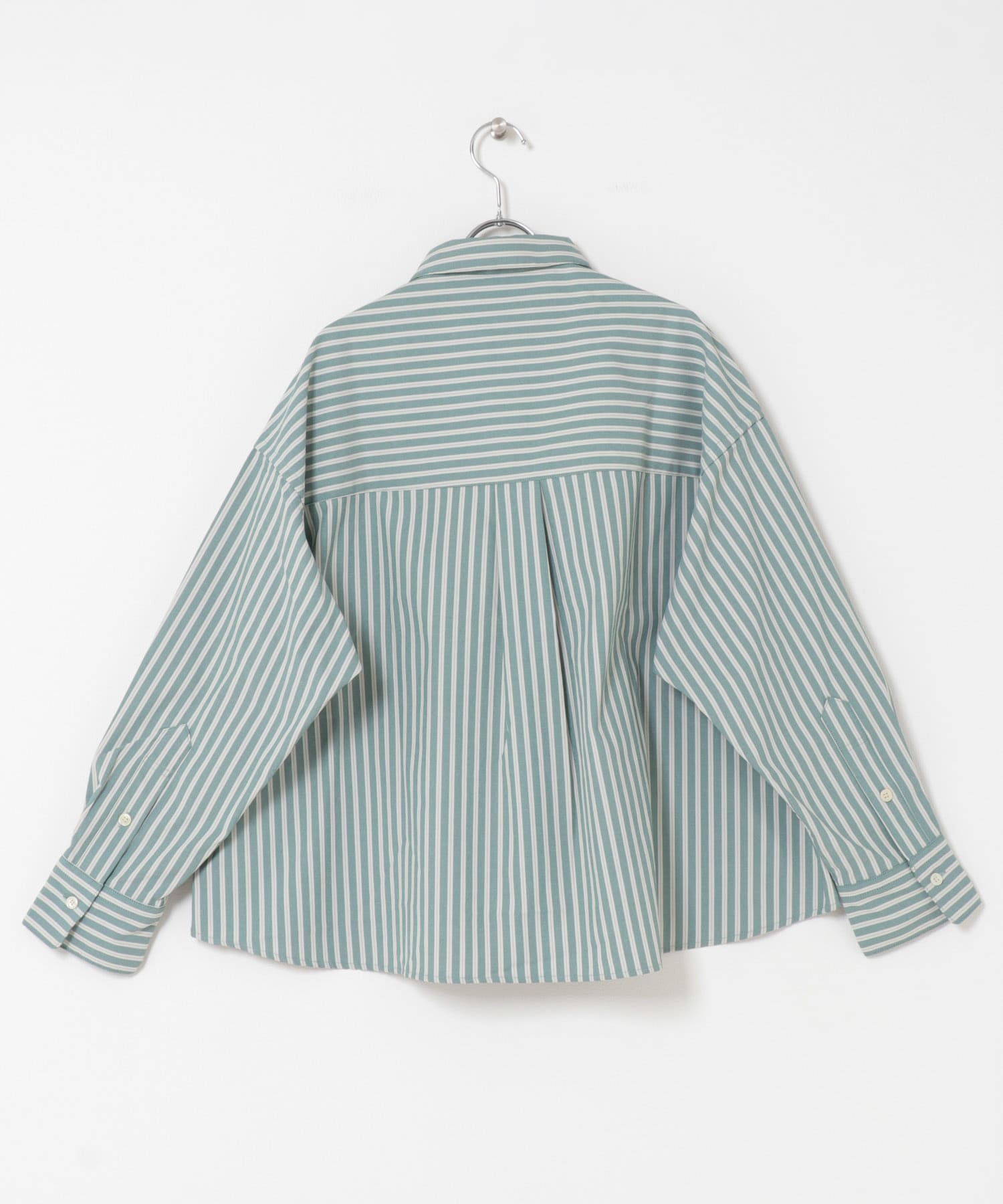 FORK&SPOON　CAVEオックスシャツ GREEN 1