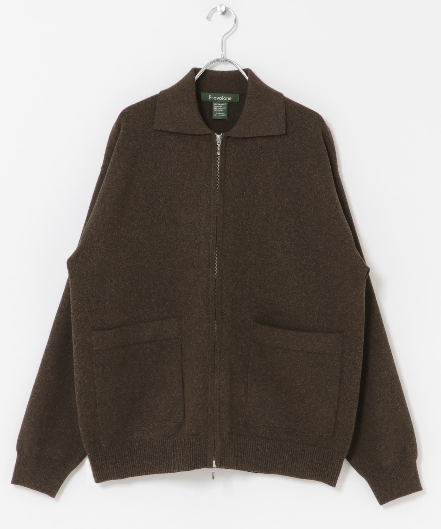 FORK&SPOON PROVORONEジップカーディガン(4 BROWN): トップス｜URBAN