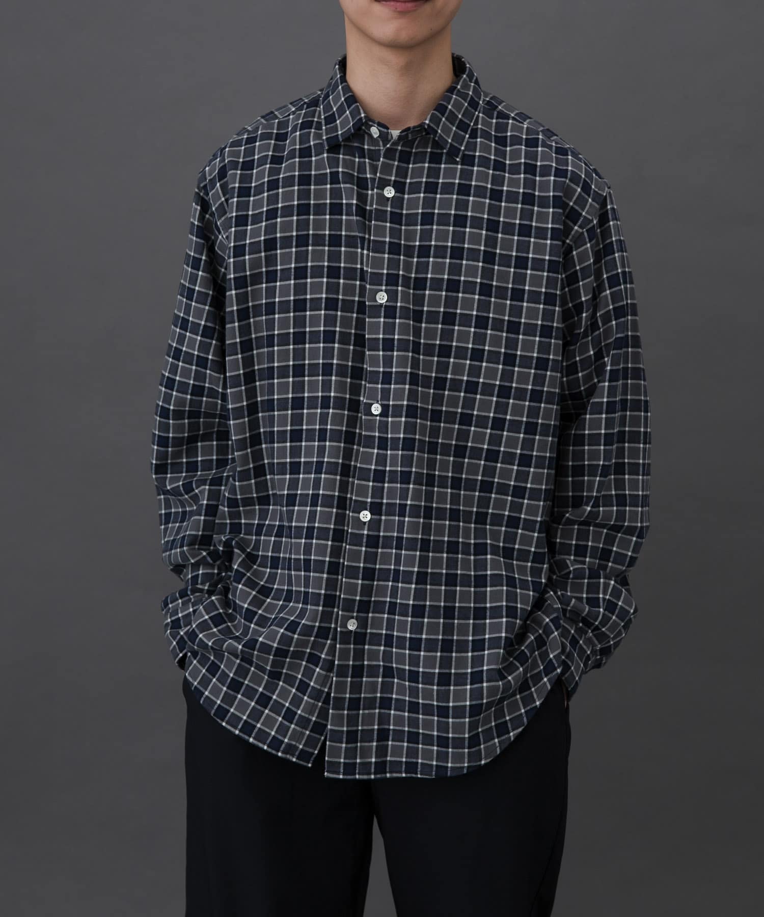 FORK&SPOON　ネルチェックシャツ