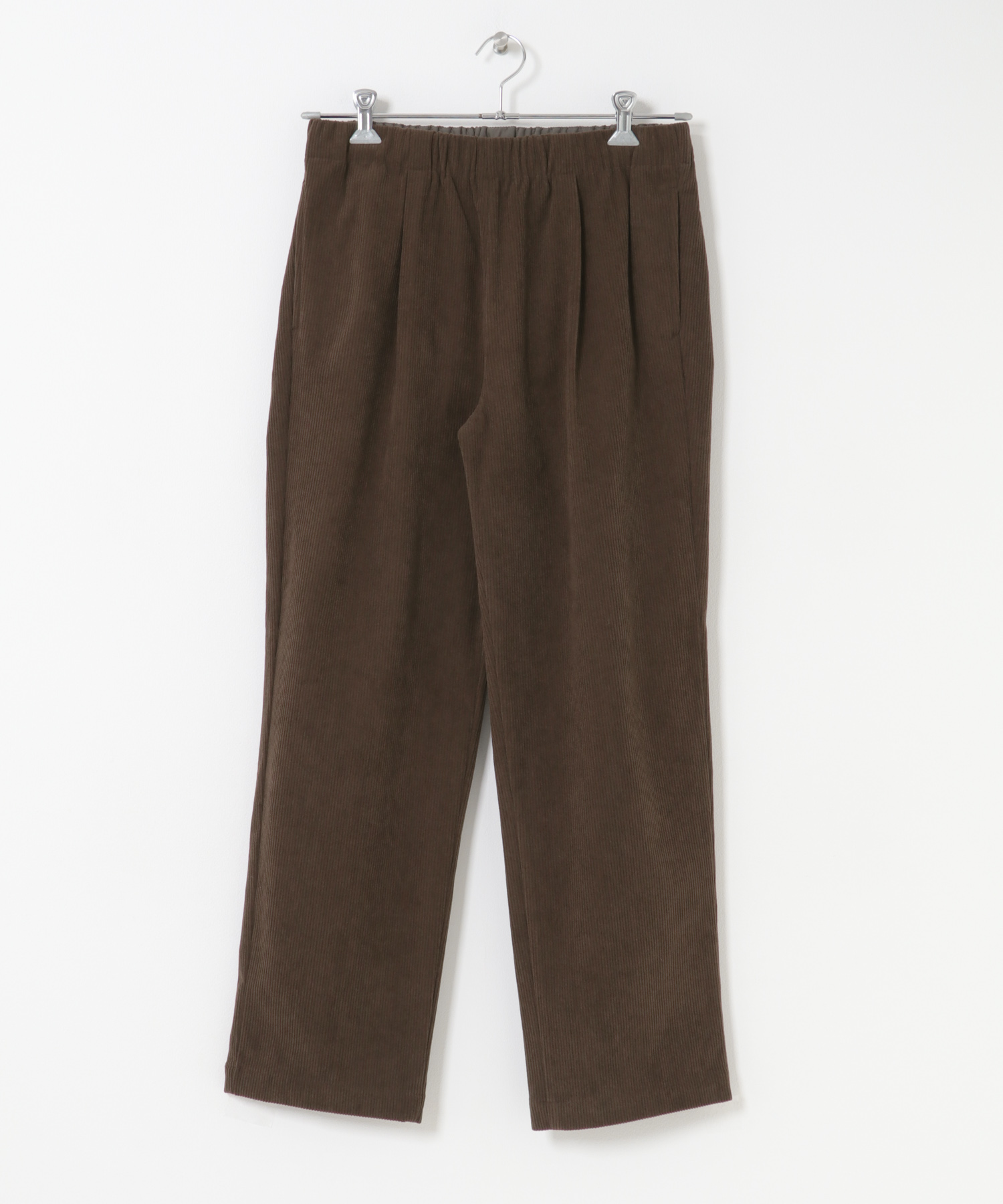 FORK&SPOON　TECコーデュロイパンツ BROWN 4
