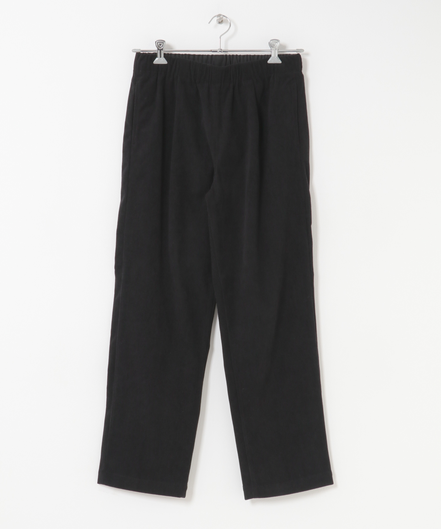FORK&SPOON　TECコーデュロイパンツ BLACK 4