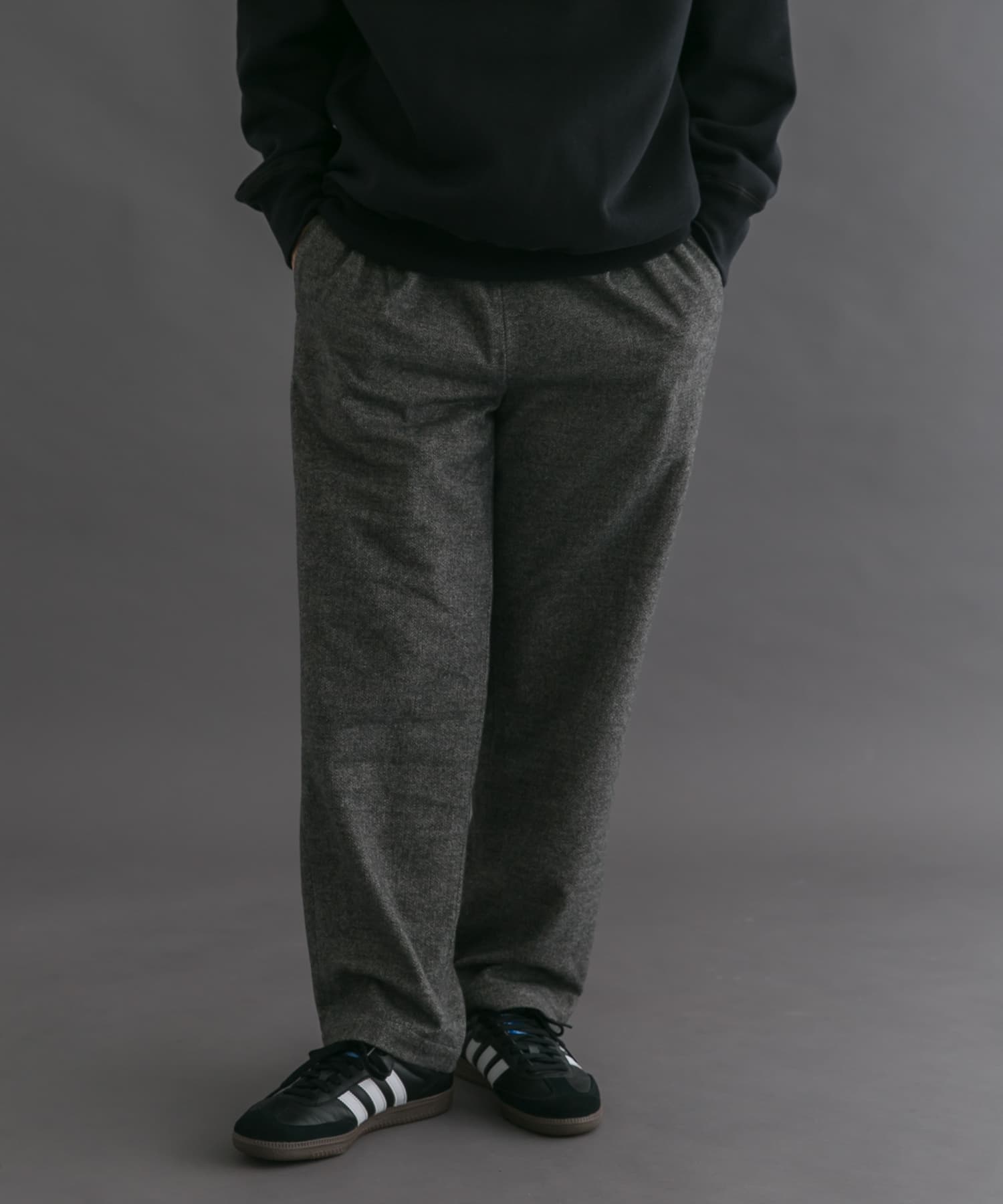 FORK&SPOON　ブラッシュドパンツ GRAY 4