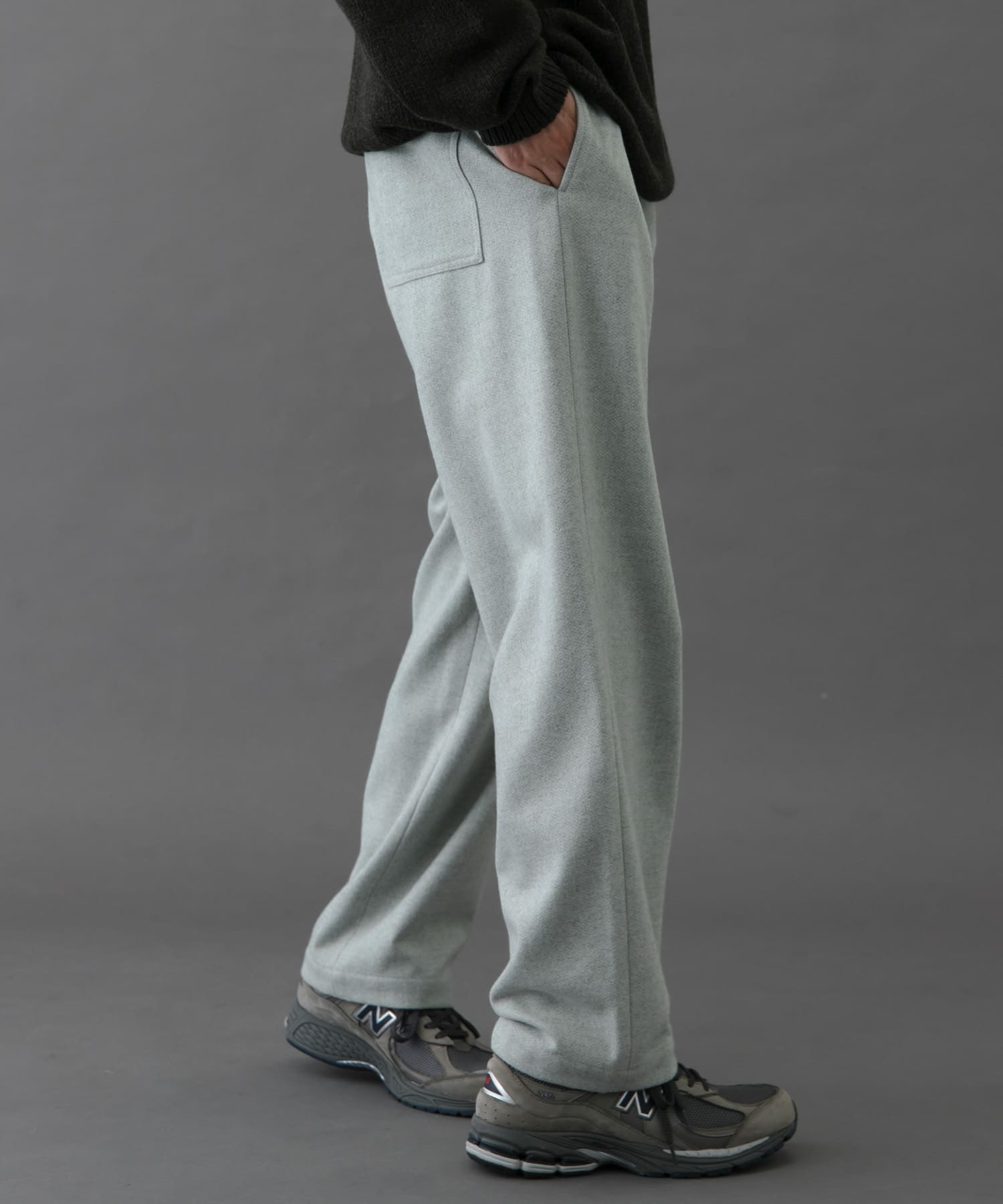 FORK&SPOON　ブラッシュドパンツ LIGHTGRAY 5