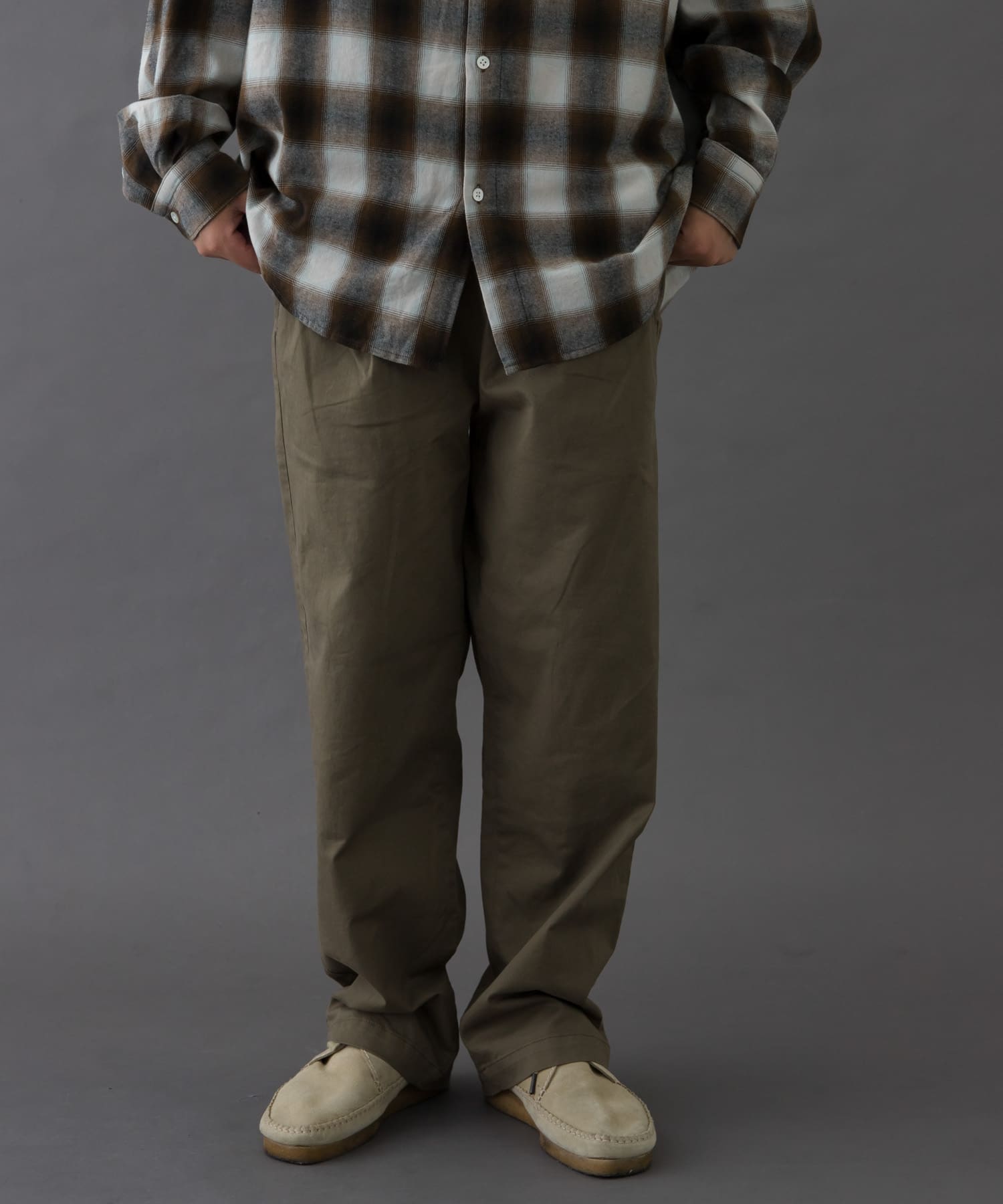 FORK&SPOON　イージーチノパンツ