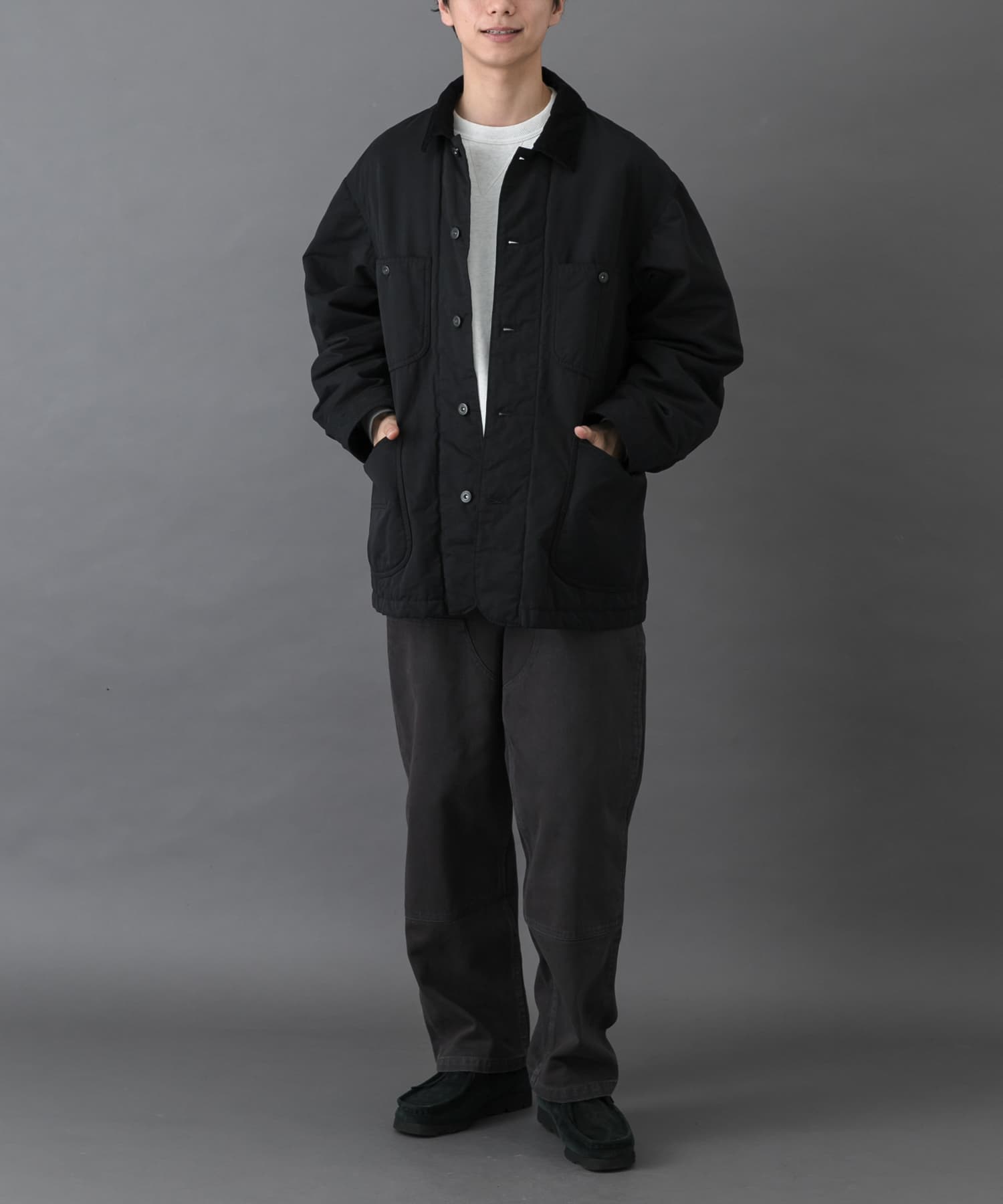 FORK&SPOON インサレーションカバーオール(4 BLACK): アウター｜URBAN