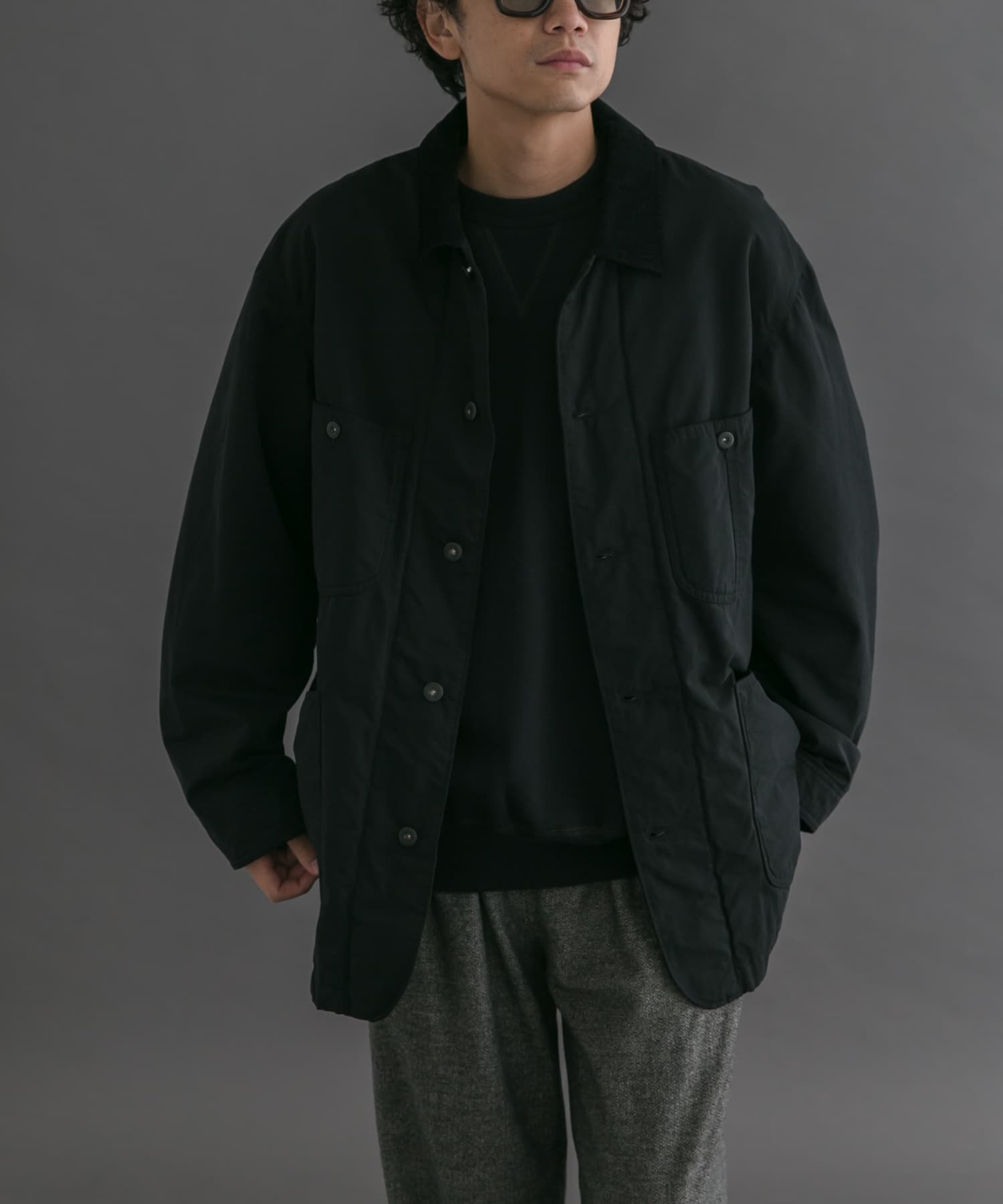 FORK&SPOON インサレーションカバーオール(4 BLACK): アウター｜URBAN