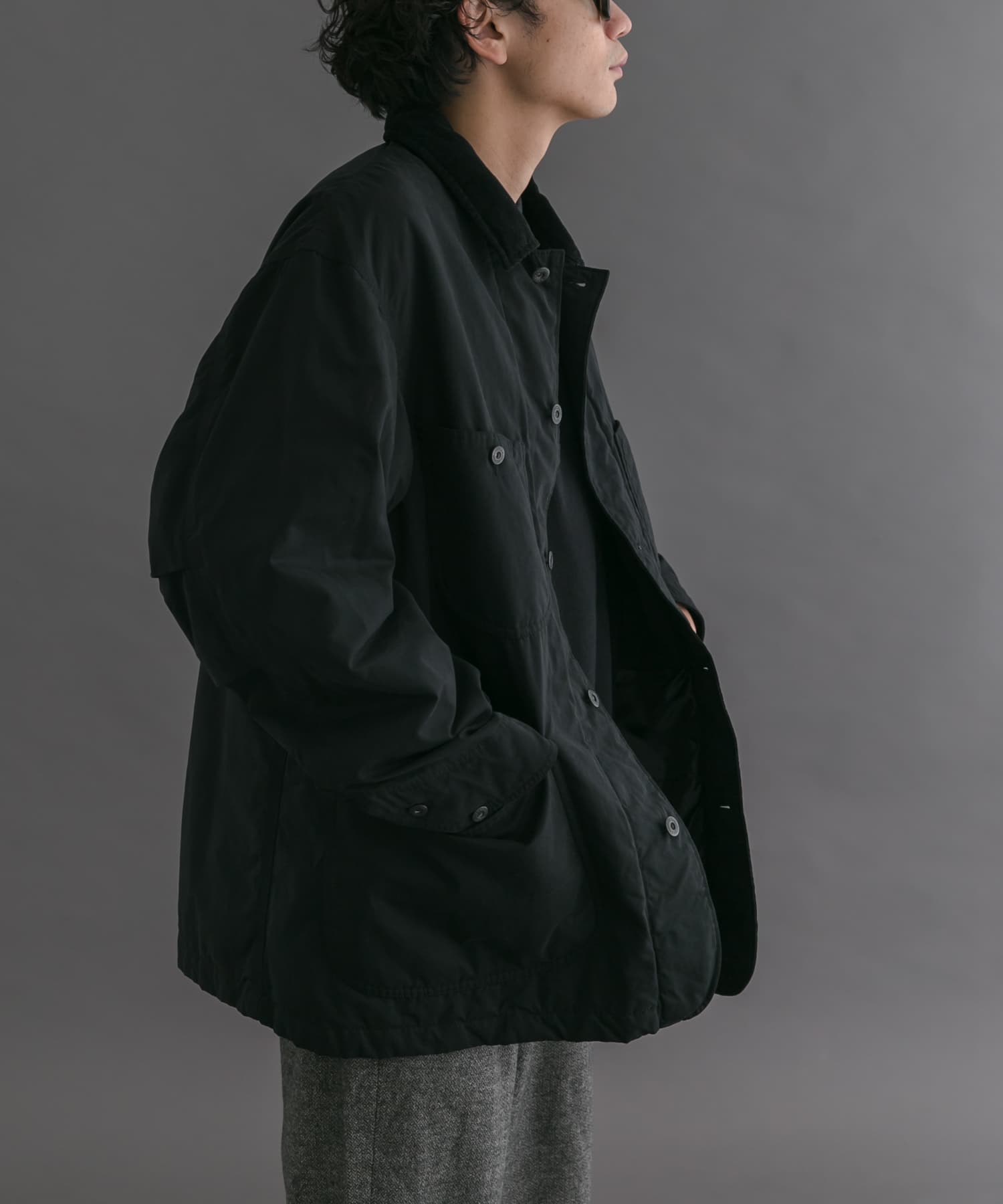 FORK&SPOON インサレーションカバーオール(4 BLACK): アウター｜URBAN