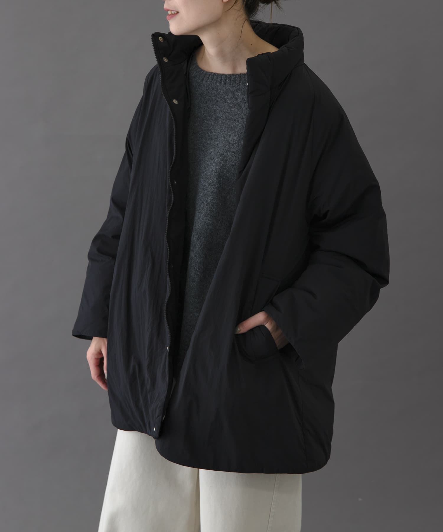 FORK&SPOON SORONAスタンドカラーブルゾン(1 BLACK): アウター｜URBAN