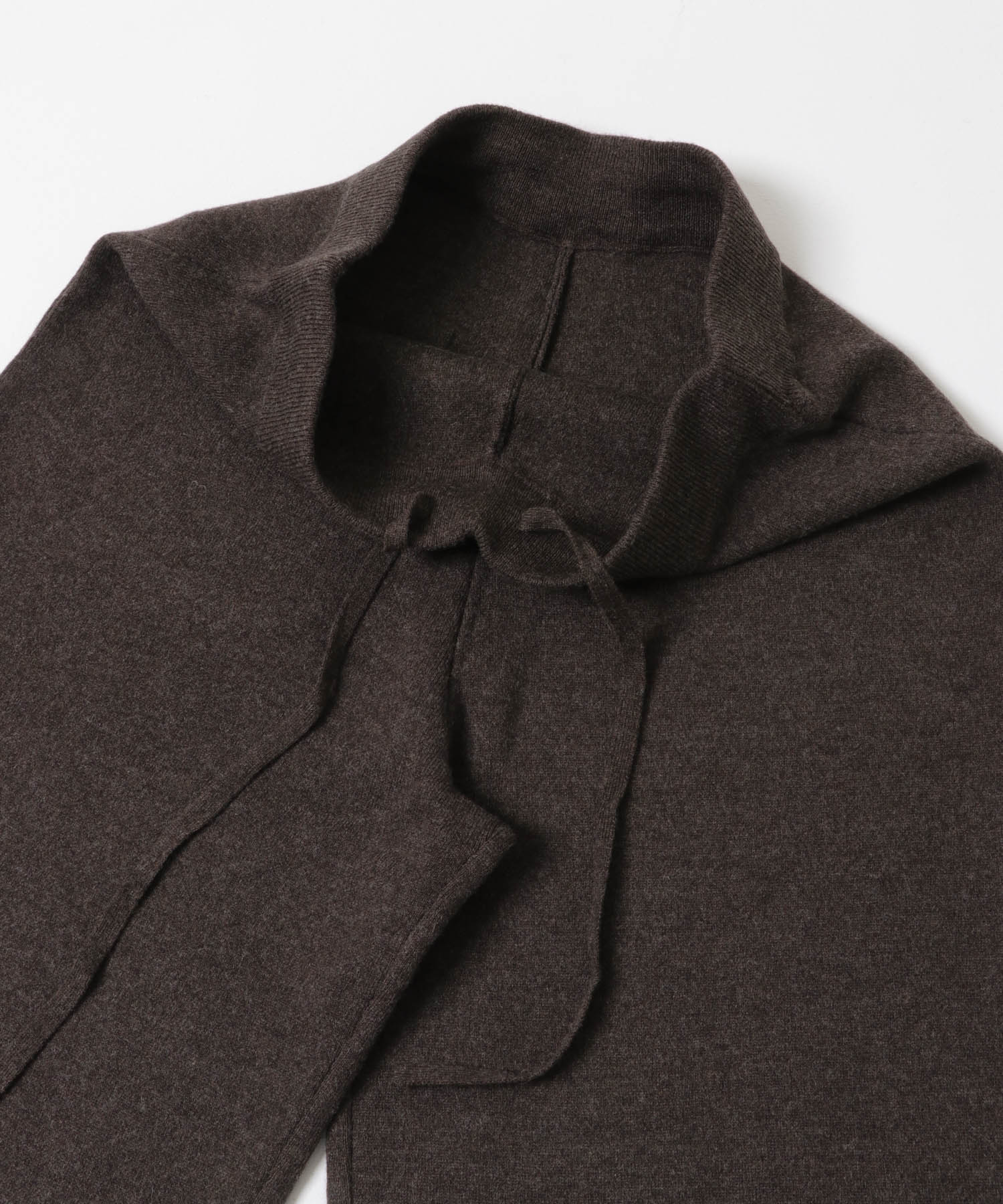 FORK&SPOON　コットンウールニットパンツ BROWN 1