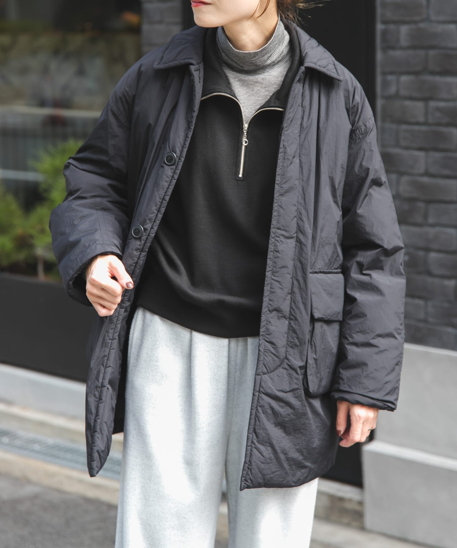 FORK&SPOON　SORONAバルカラーコート