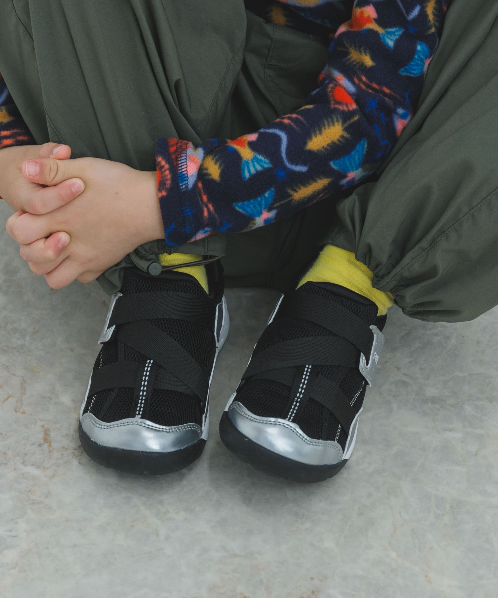 IFME　K キネティックベルトシューズ(KIDS) BLACK 17