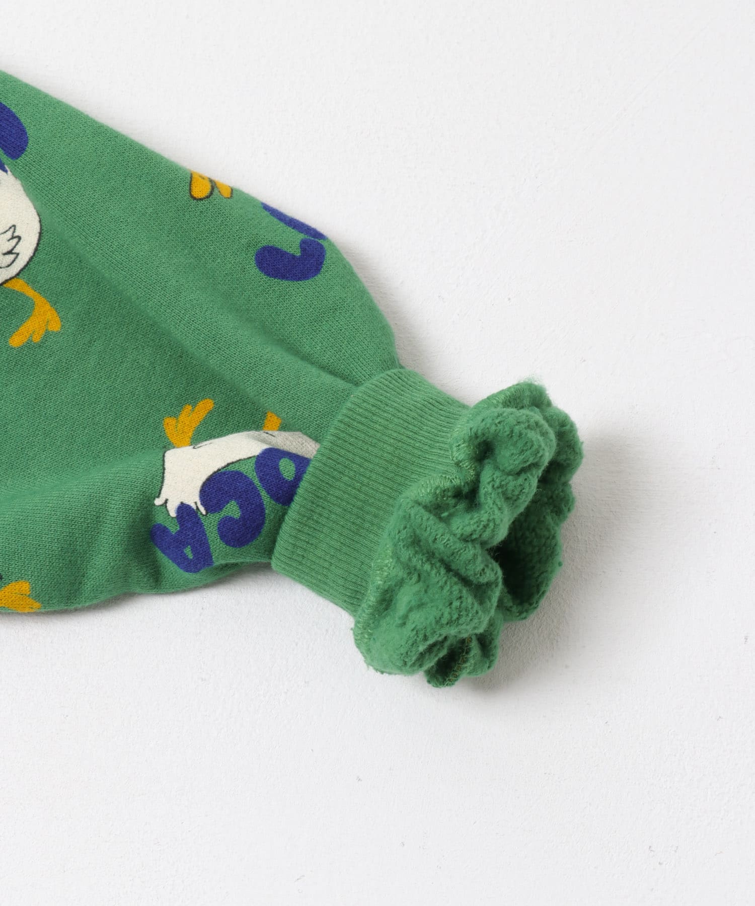 BOBO CHOSES　La Oca sweatshirts(KIDS) GREEN 2-3y