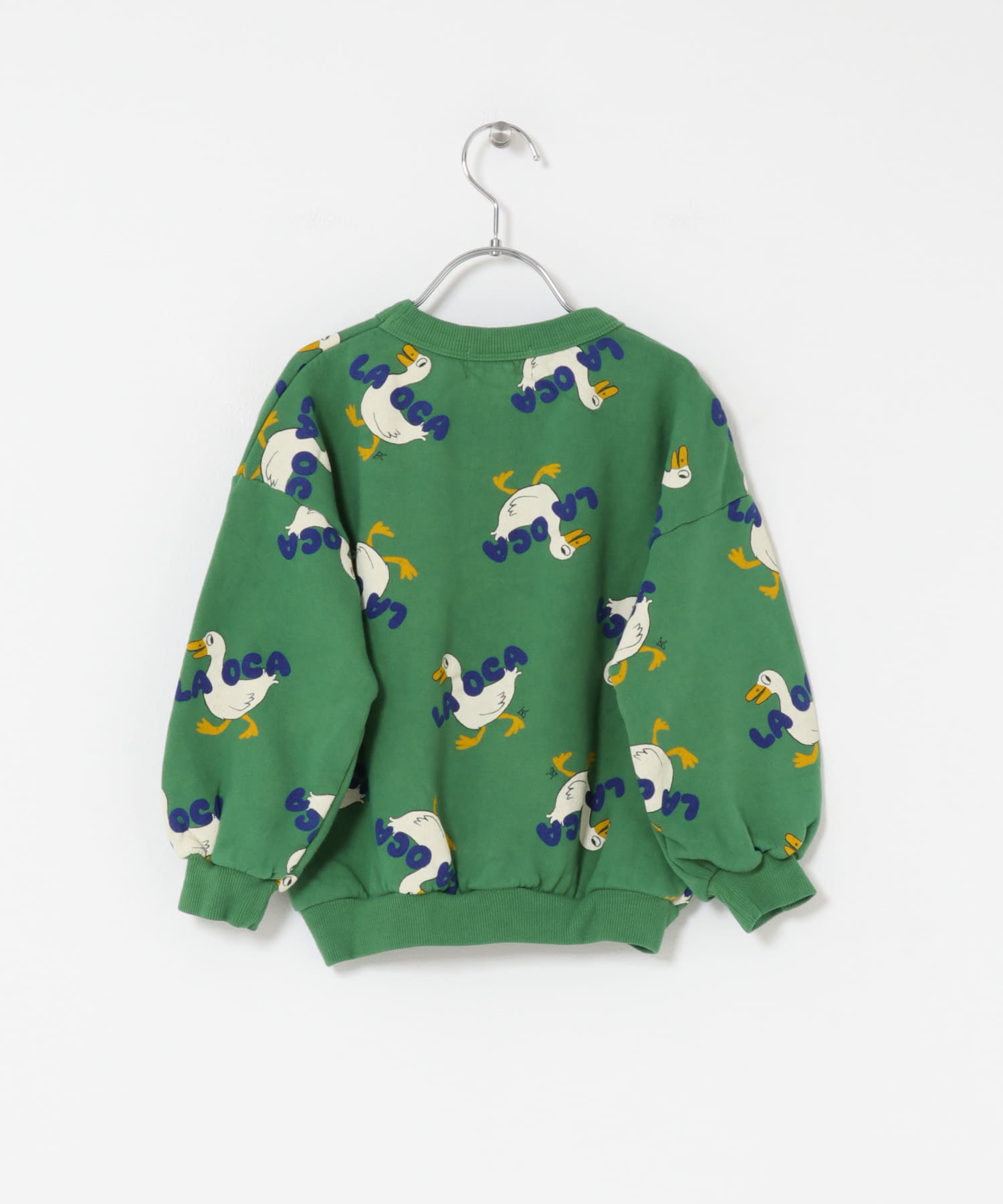 BOBO CHOSES　La Oca sweatshirts(KIDS) GREEN 2-3y