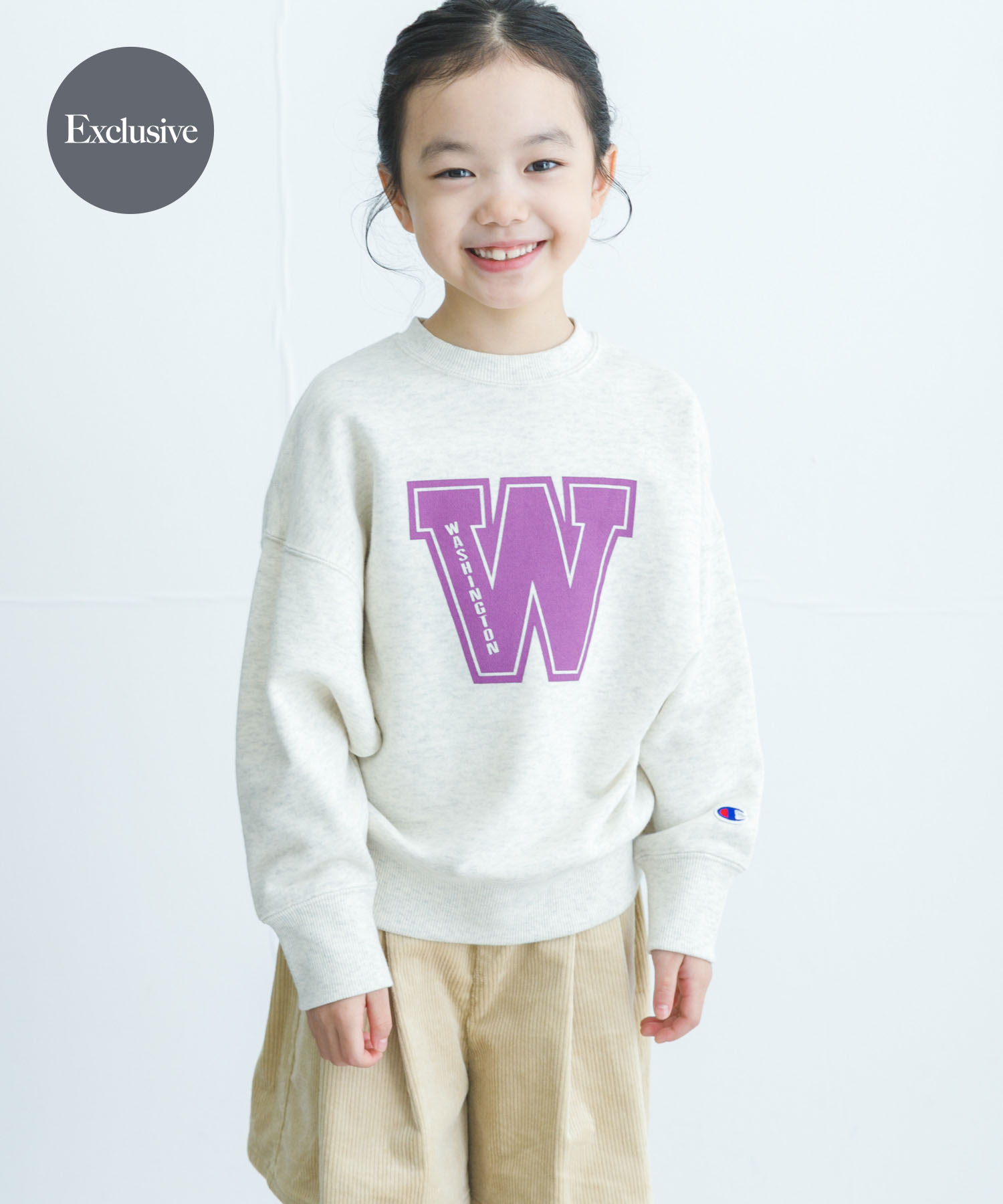 『別注』Champion×DOORS ロゴスウェット(KIDS)