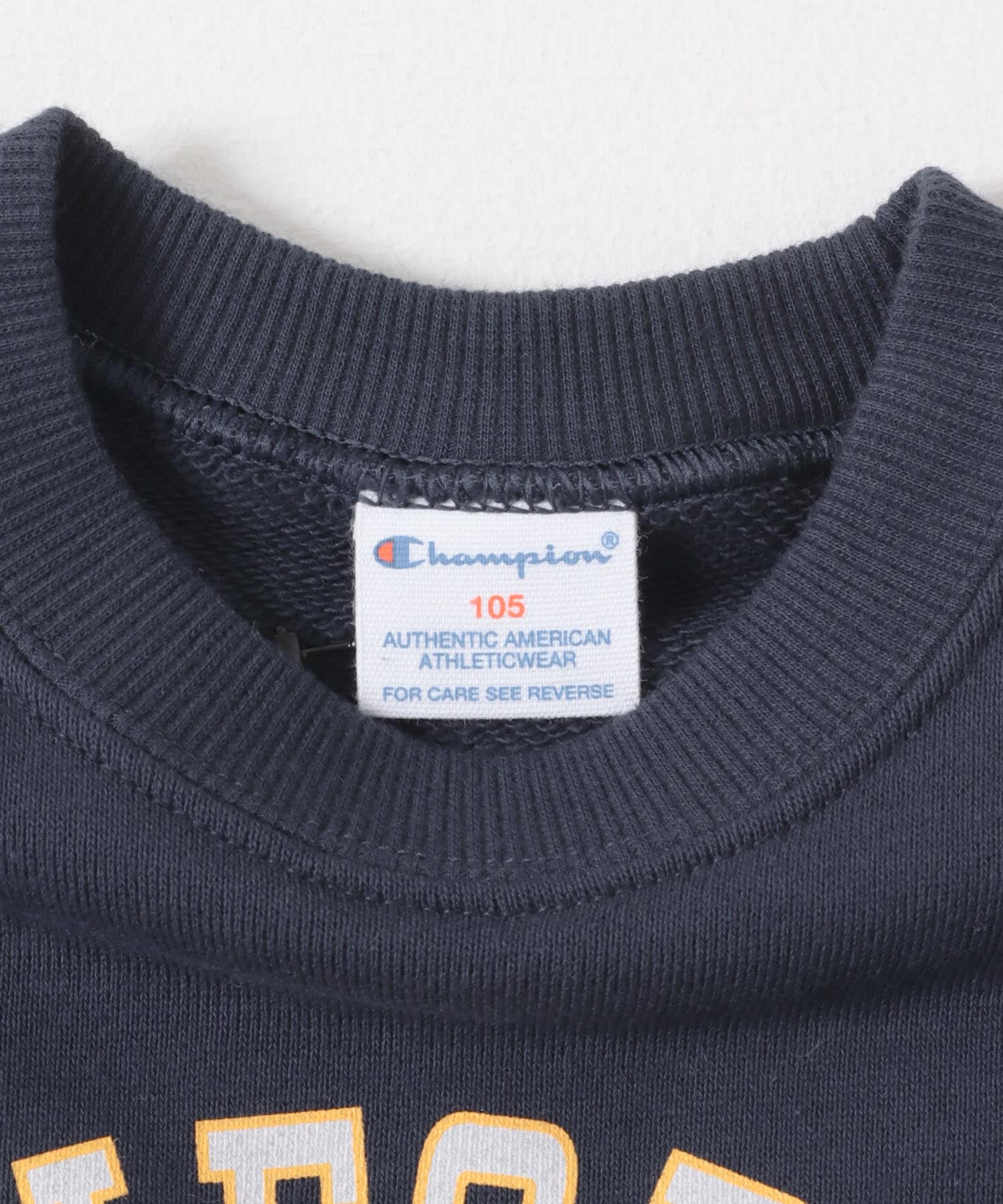『別注』Champion×DOORS　アニマルスウェット(KIDS) NAVY 105