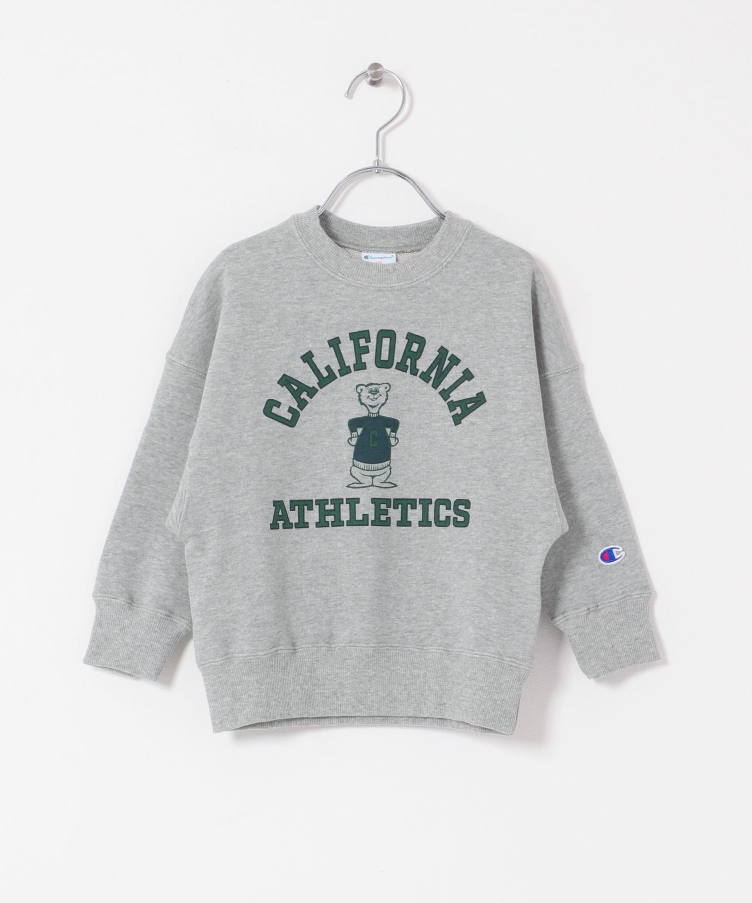 『別注』Champion×DOORS　アニマルスウェット(KIDS) GRAY 105