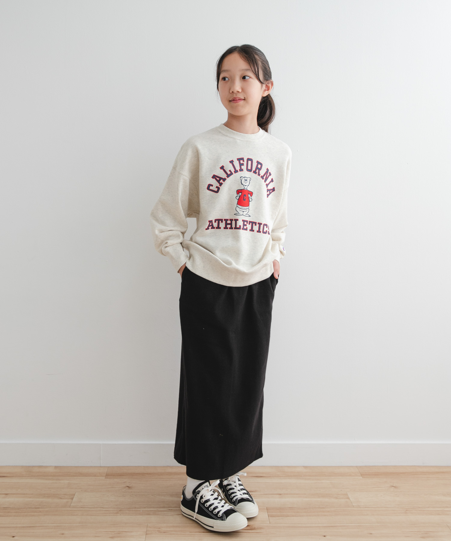 身長：145㎝　サイズ：150