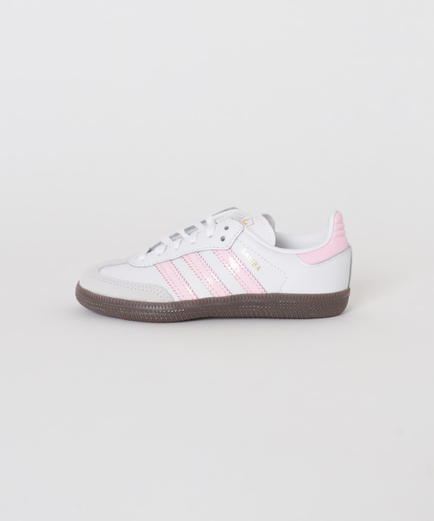 adidas　SAMBA OG C(KIDS) クリアピンク 17