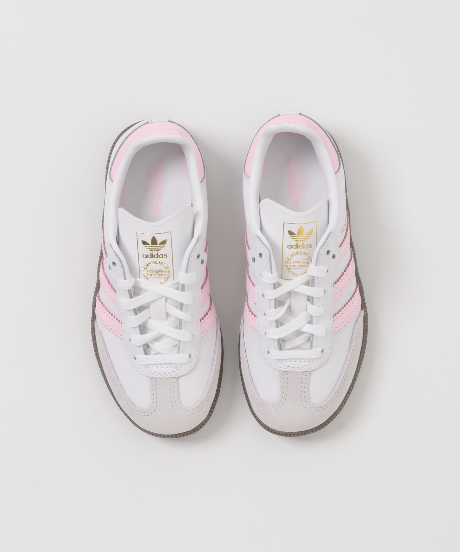 adidas　SAMBA OG C(KIDS) クリアピンク 17