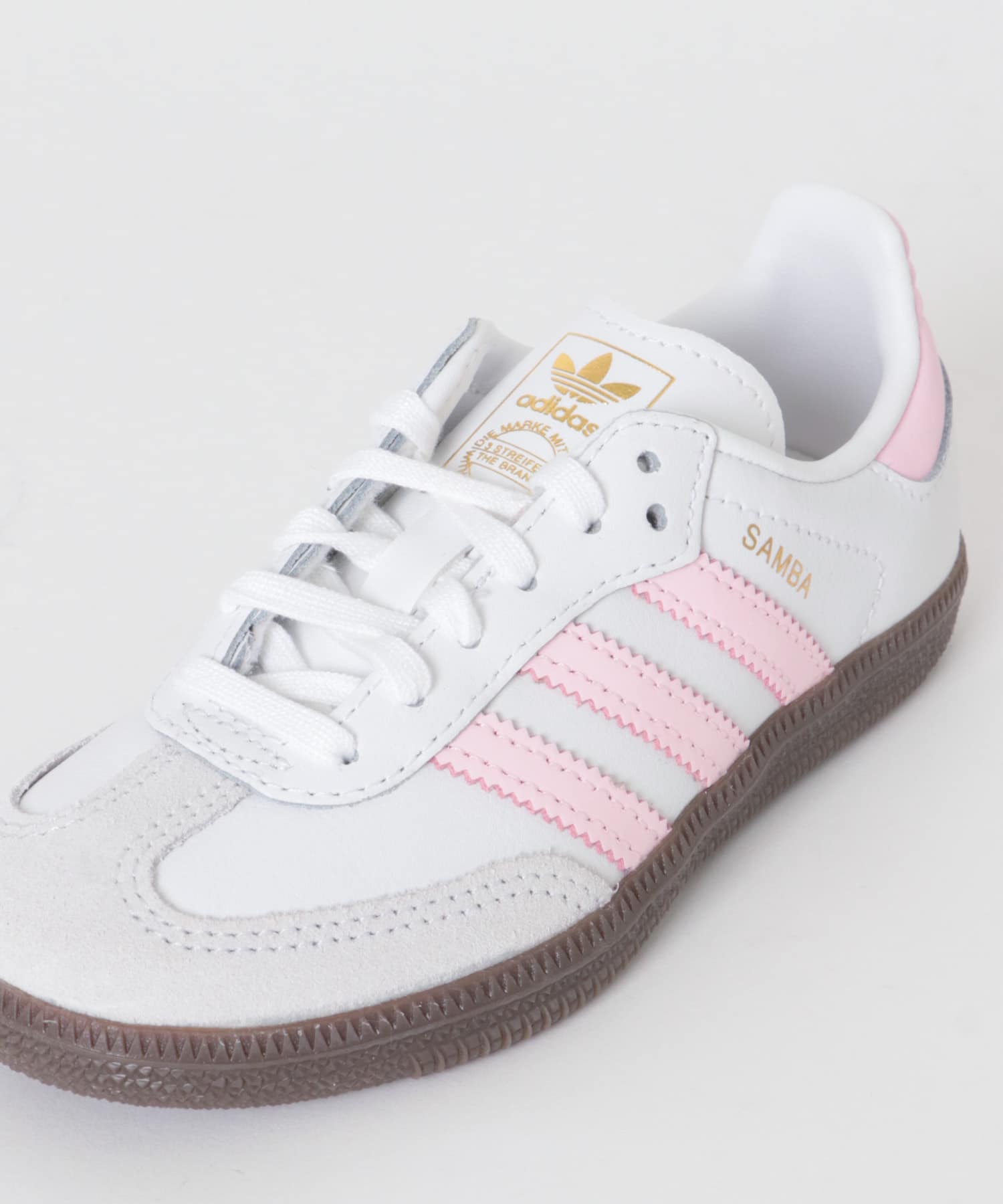 adidas　SAMBA OG C(KIDS) クリアピンク 17