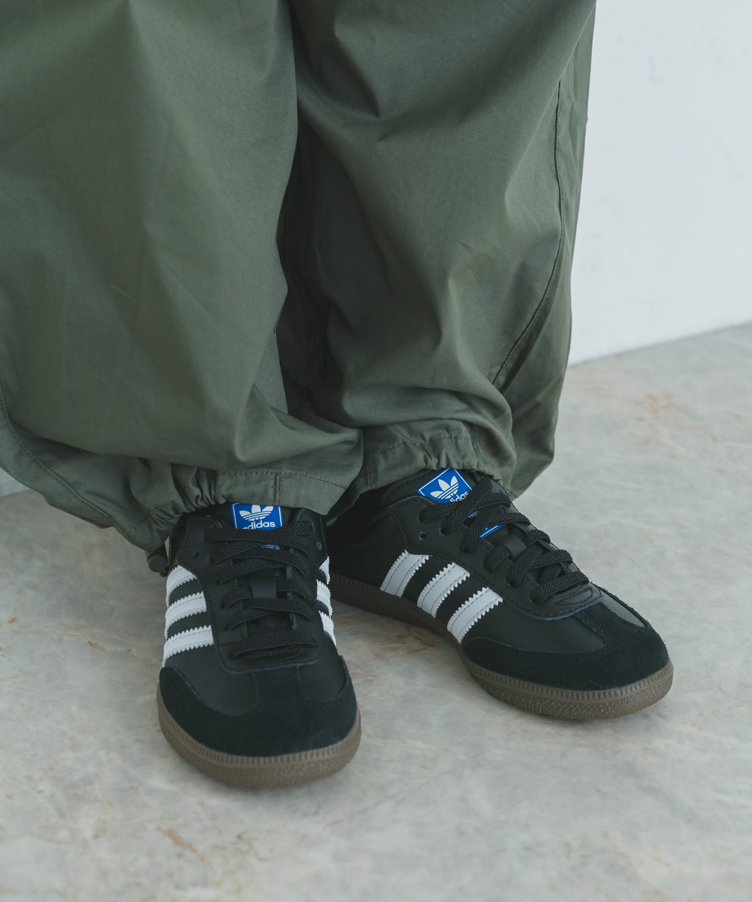 adidas　SAMBA OG CF EL C(KIDS)