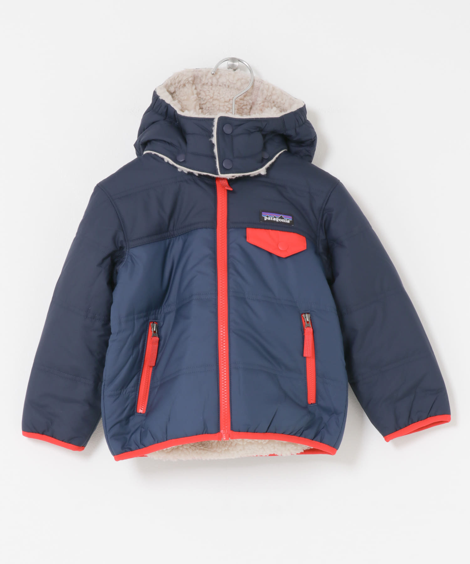 patagonia　Baby Reversible Hoody(KIDS)